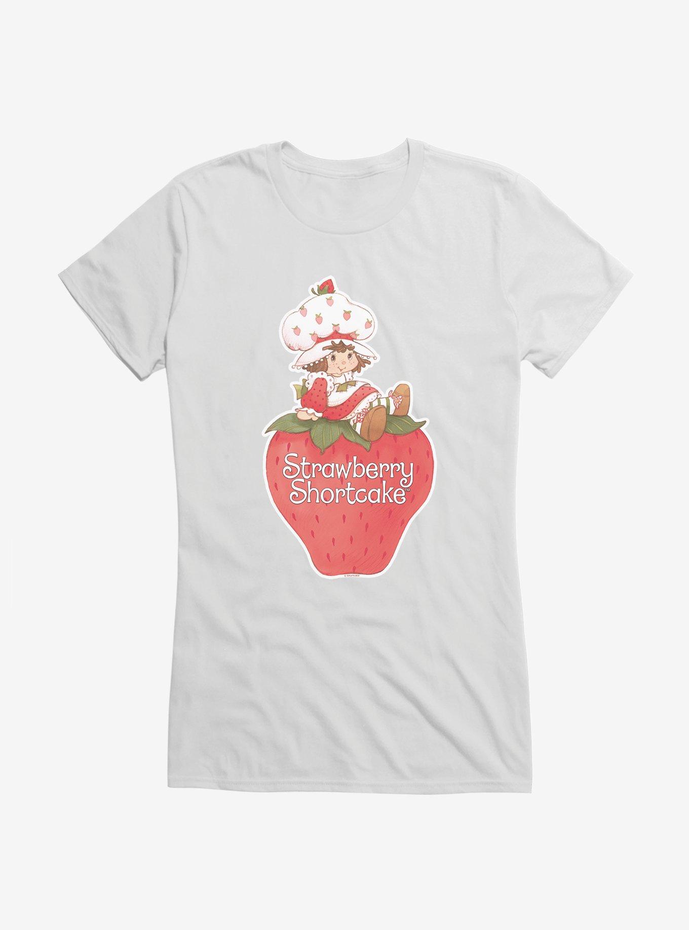 Strawberry Shortcake Big Strawberry Girls T-Shirt, , hi-res