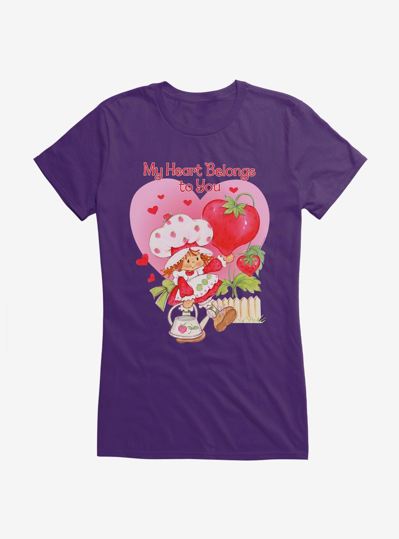 Strawberry Shortcake My Heart Belongs To You Girls T-Shirt, , hi-res