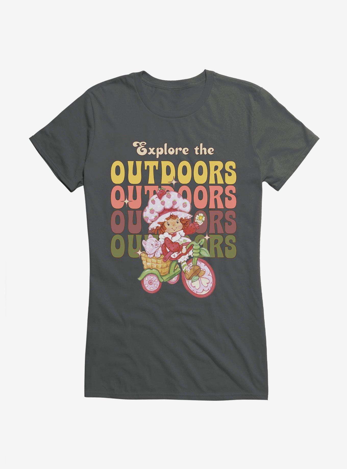 Strawberry Shortcake Explore The Outdoors Girls T-Shirt, , hi-res