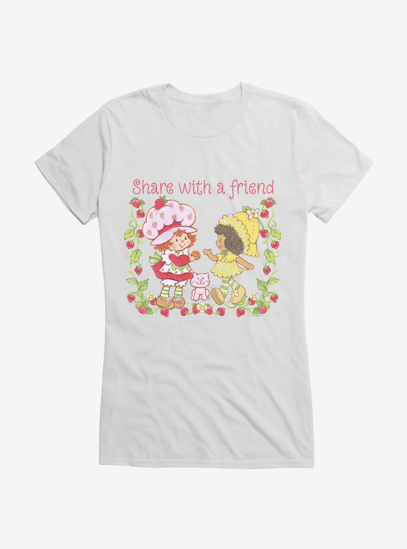 Strawberry Shortcake Share With A Friend Girls T-Shirt, , hi-res