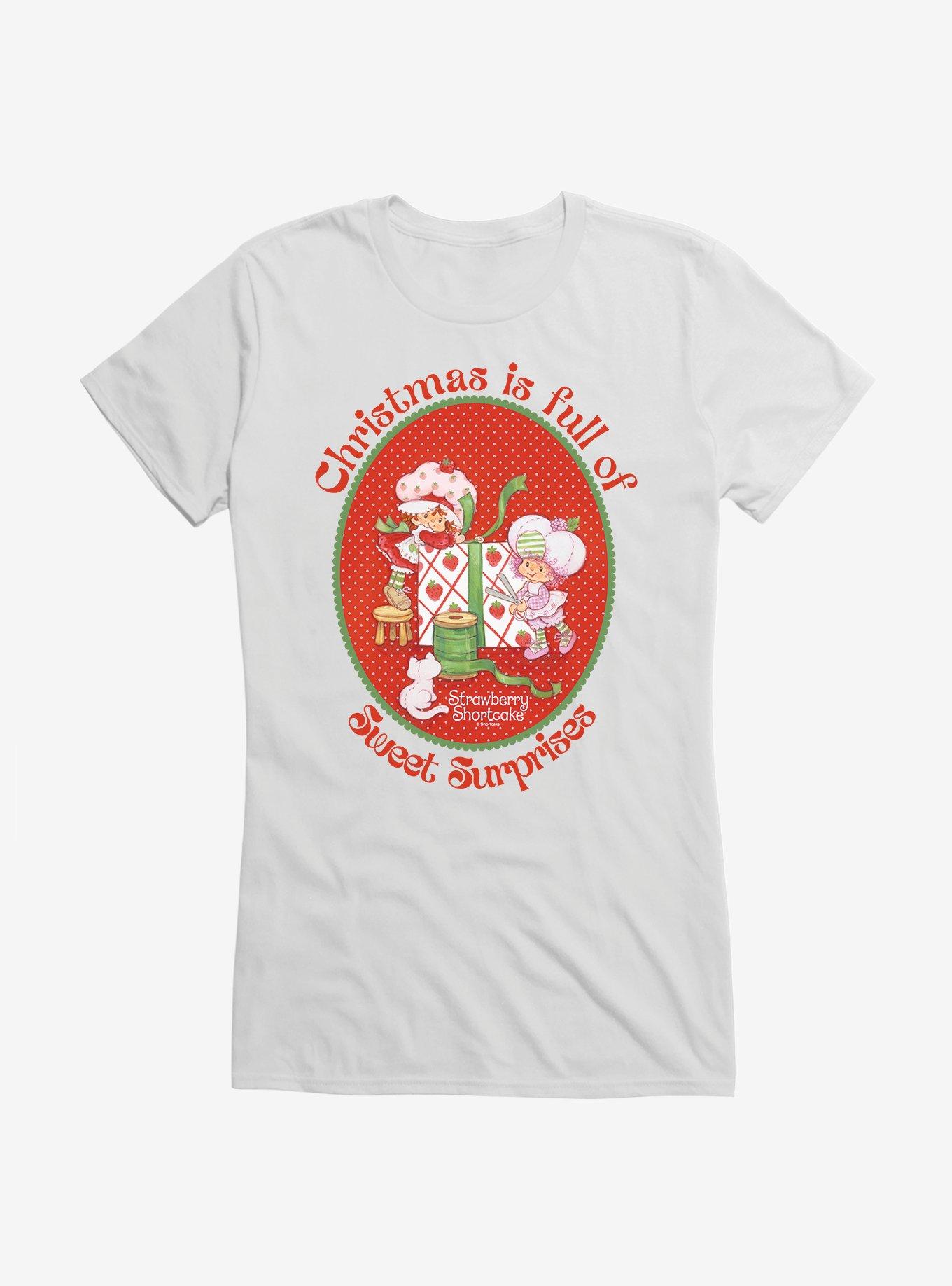 Strawberry Shortcake Christmas Is Full Of Sweet Surprises Girls T-Shirt, , hi-res