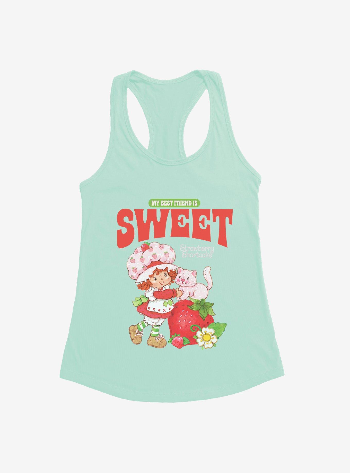 Strawberry Shortcake My Best Friend Is Sweet Girls Tank, , hi-res