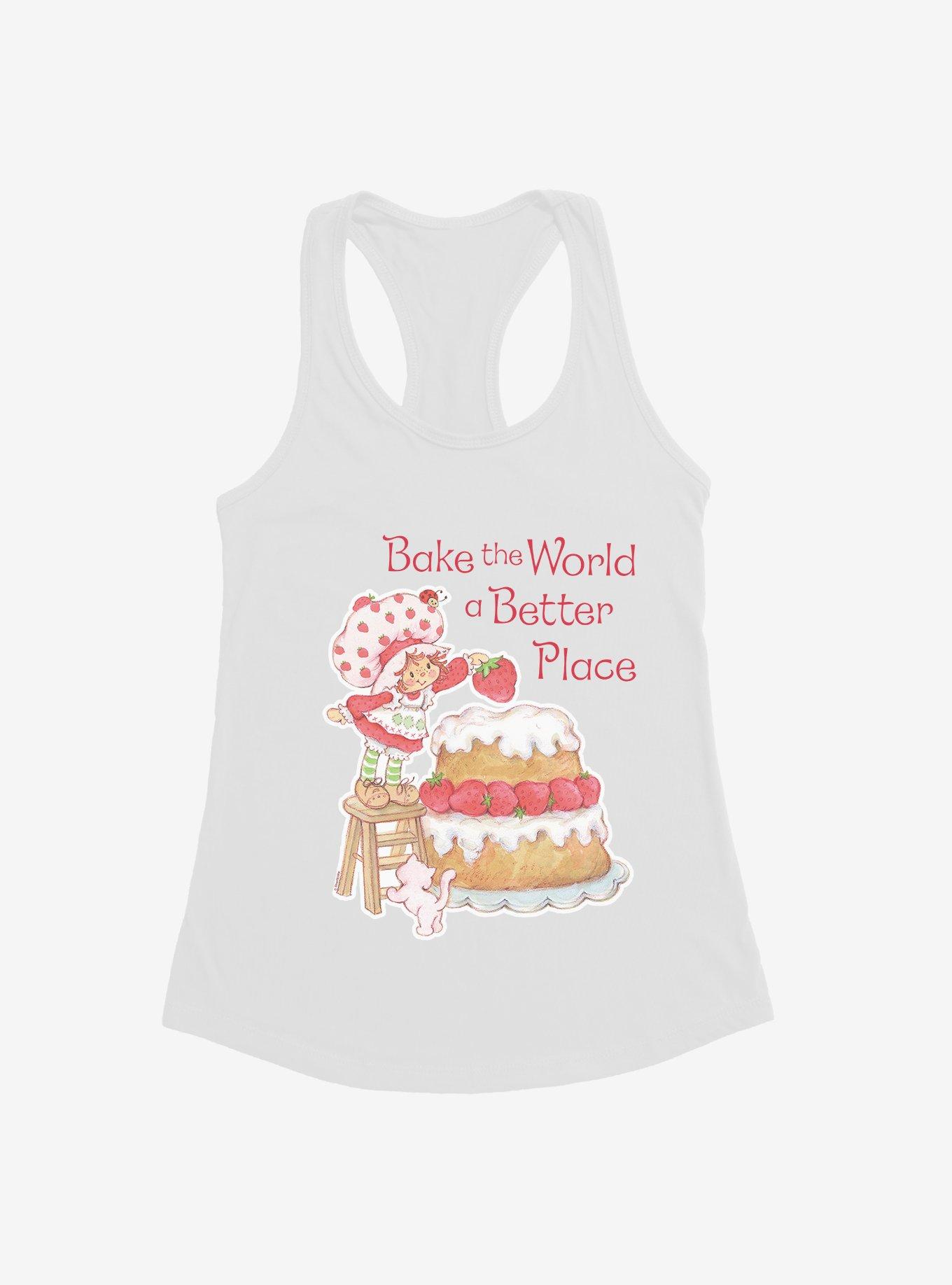 Strawberry Shortcake Bake The World A Better Place Girls Tank, , hi-res