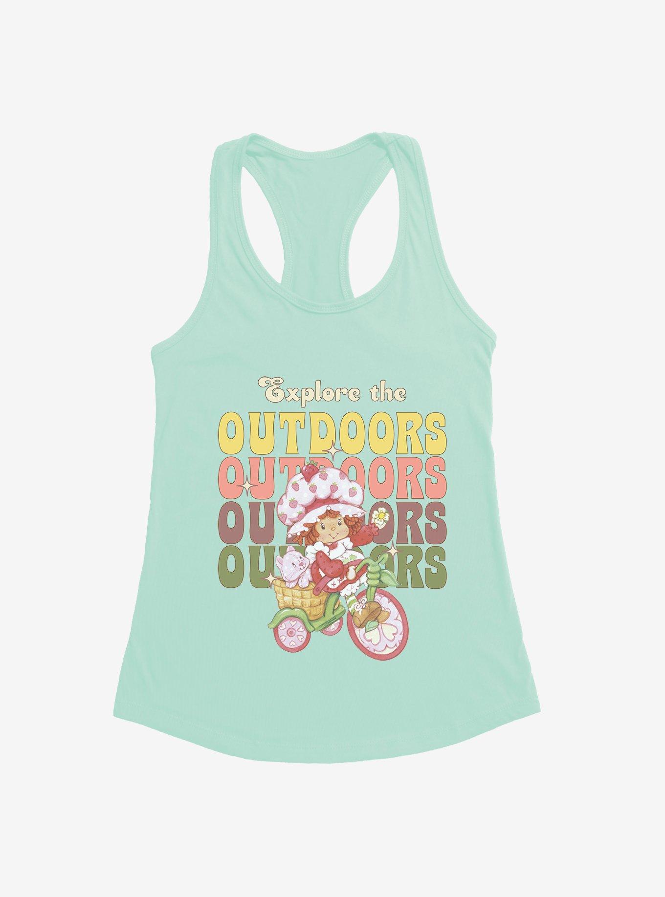 Strawberry Shortcake Explore The Outdoors Girls Tank, , hi-res