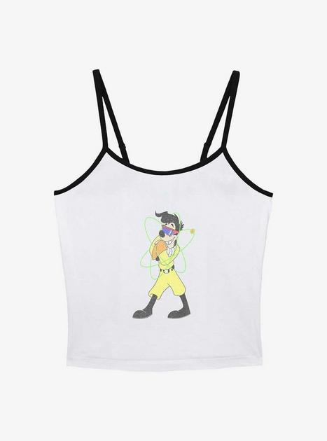 Disney A Goofy Movie Powerline Poser Max Girls Cami Tank - WHITE | Hot ...