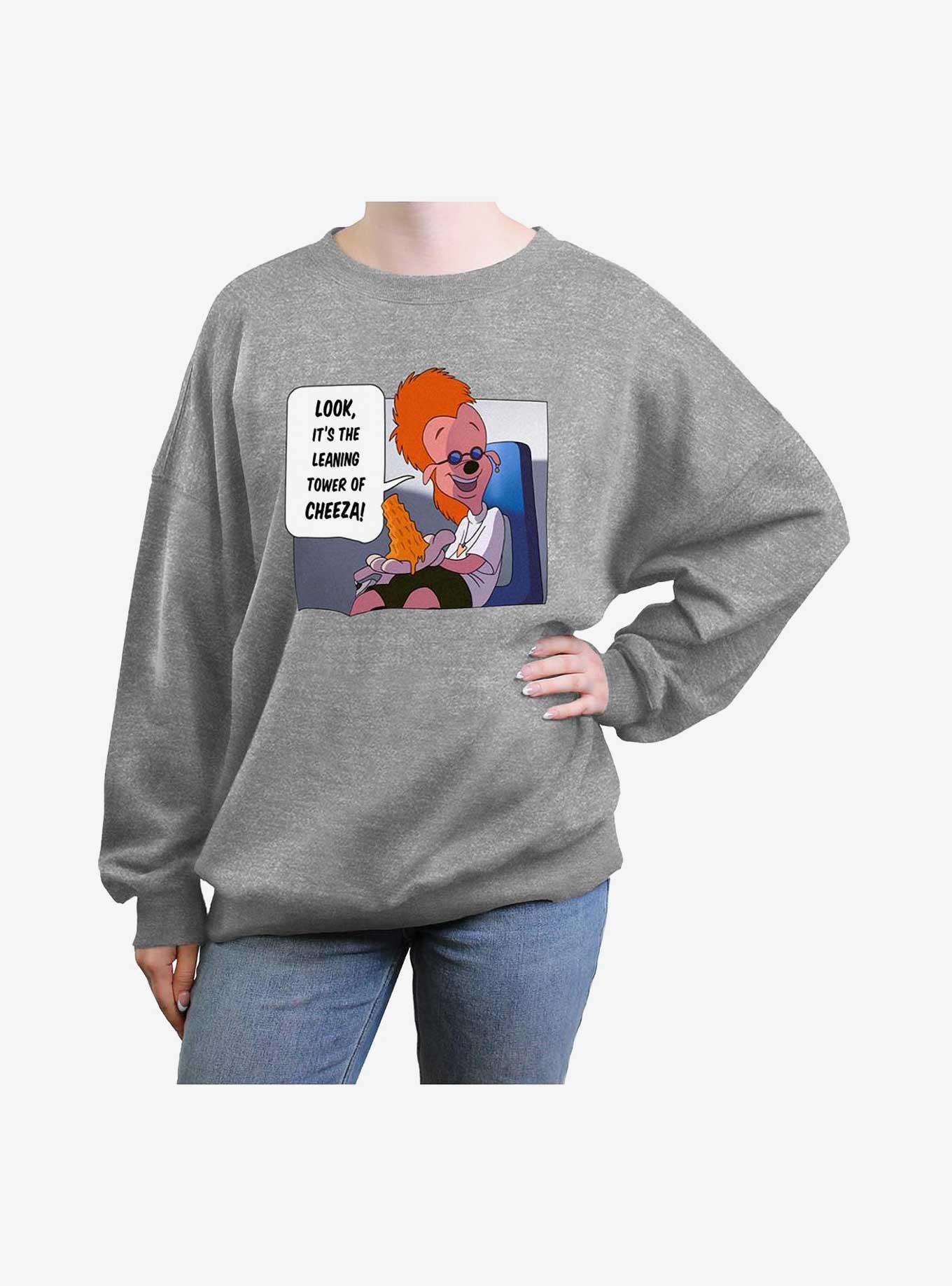 Disney A Goofy Movie Tower Of Cheeza Girls Oversized Sweatshirt, , hi-res