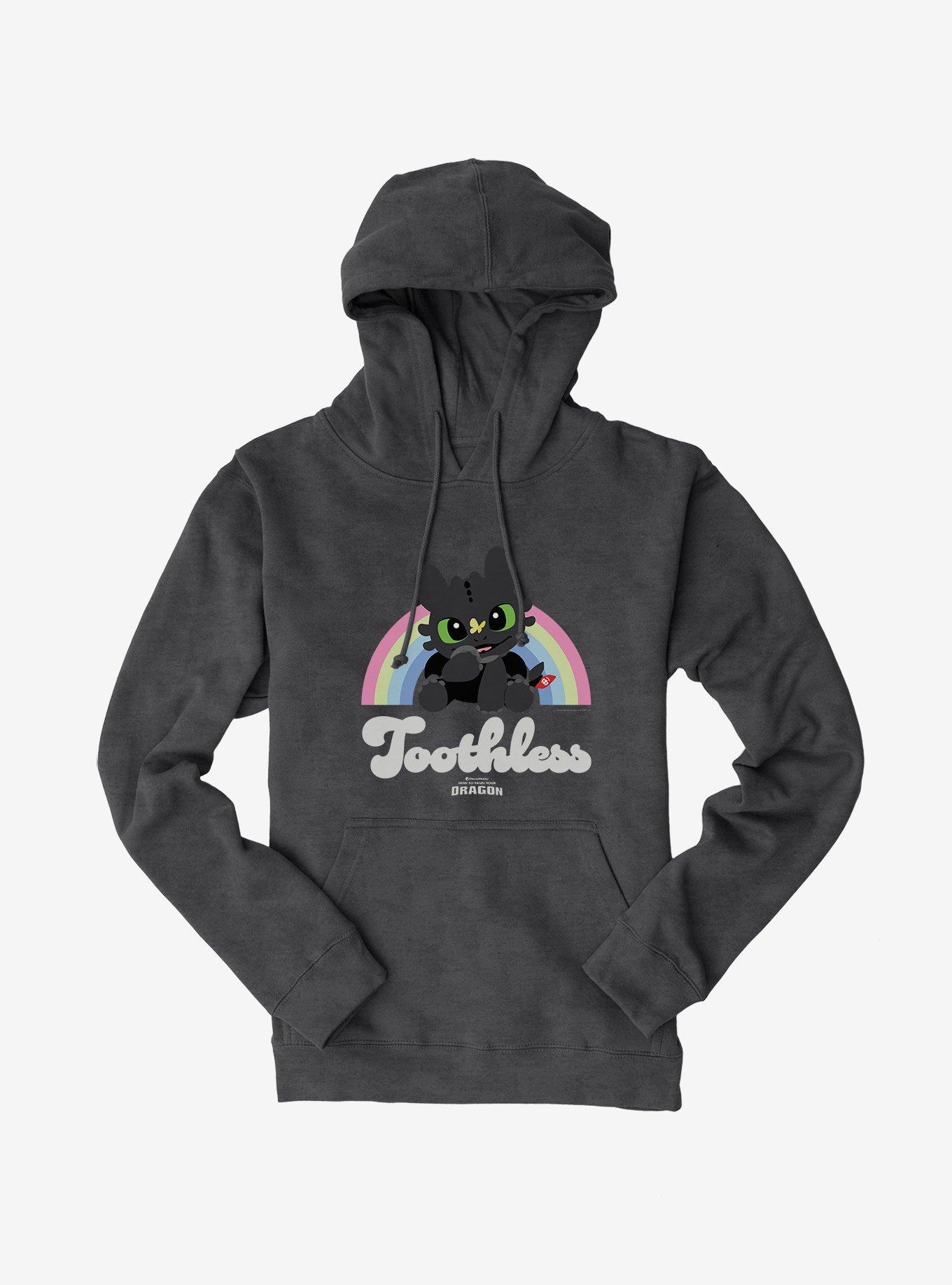 How To Train Your Dragon Toothless Rainbow Hoodie, , hi-res