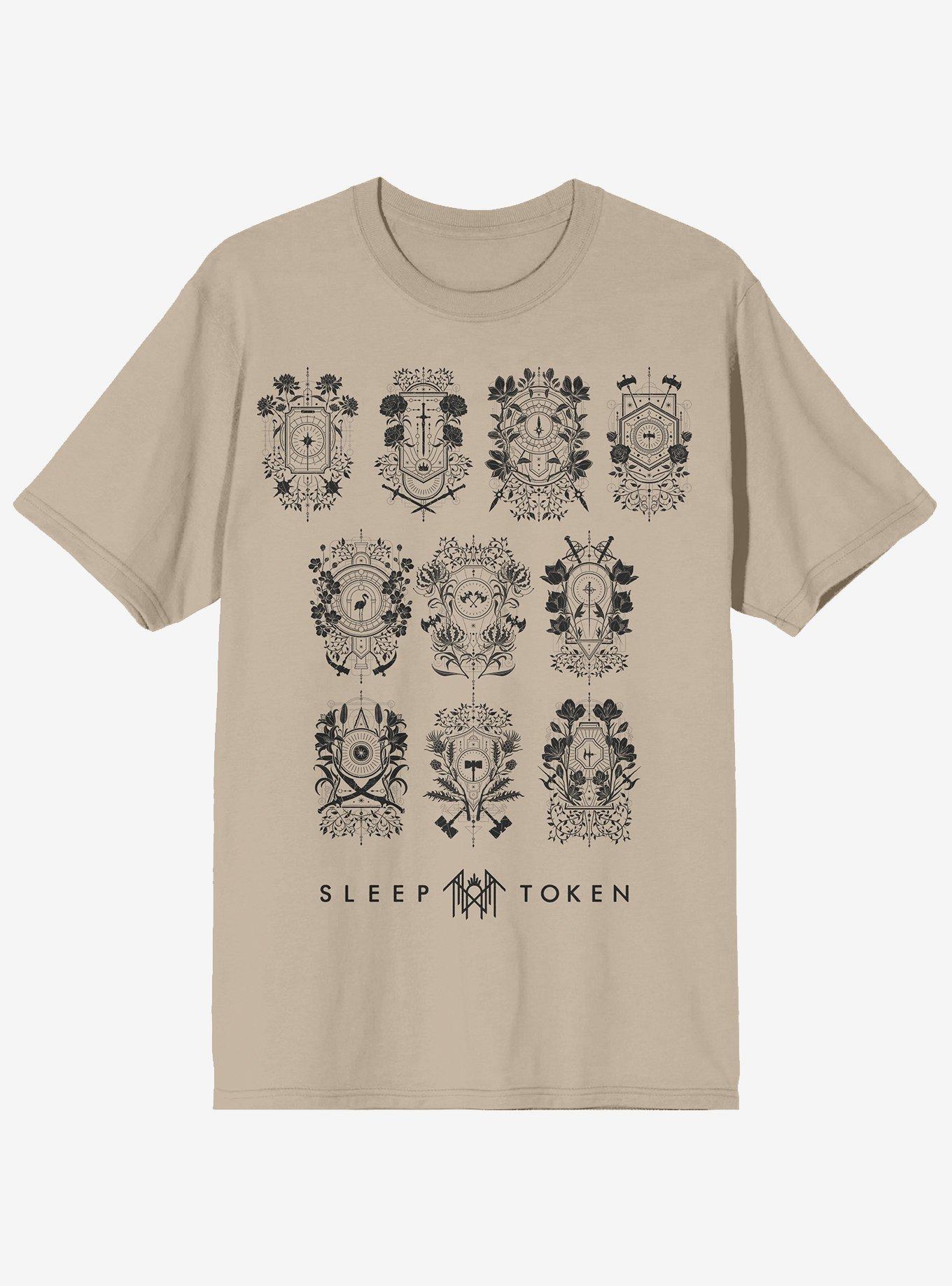 Sleep Token Even In Arcadia Ten Crests T-Shirt Hot Topic Exclusive, , hi-res