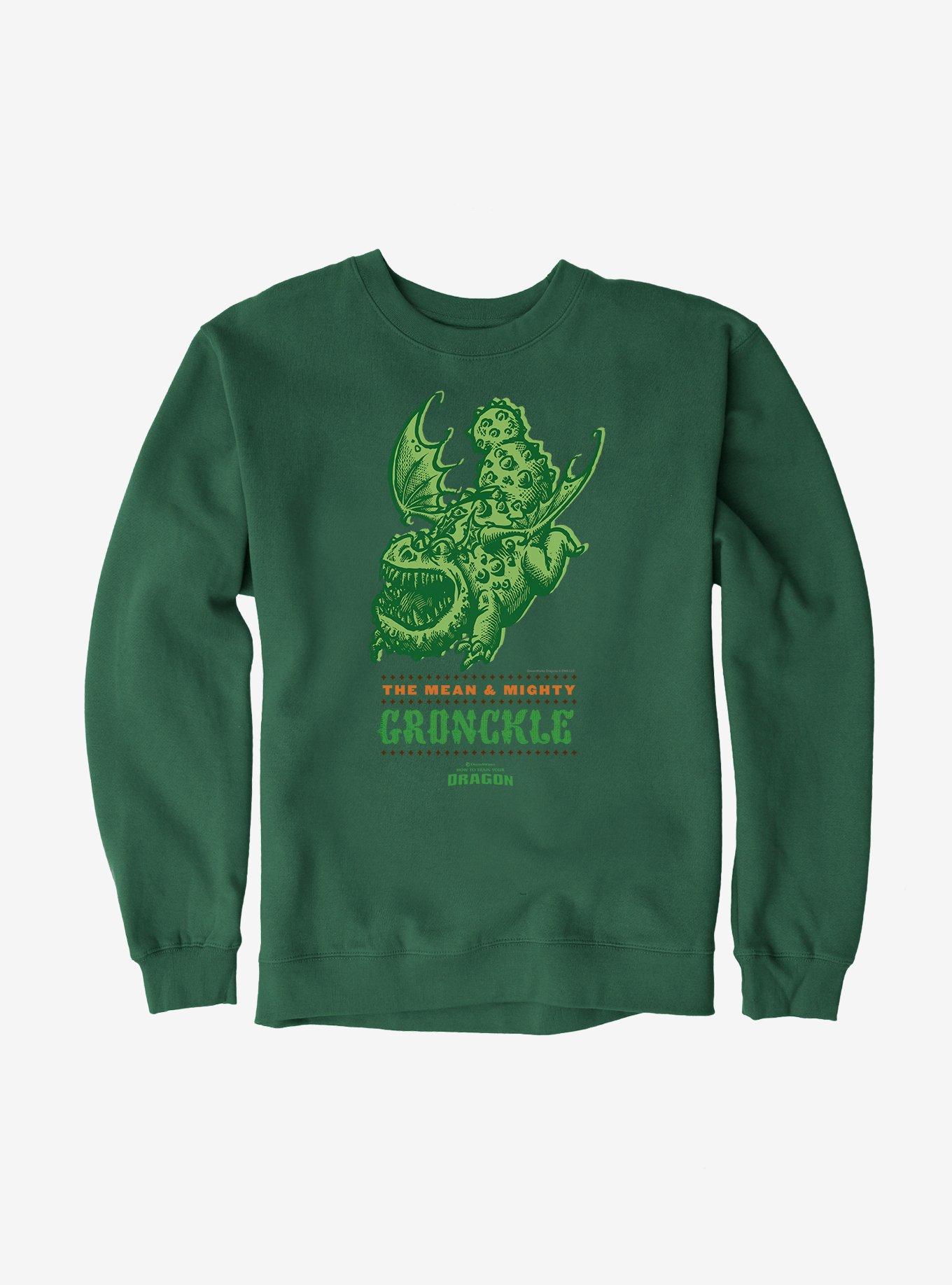 How To Train Your Dragon Mean & Mighty Gronckle Sweatshirt