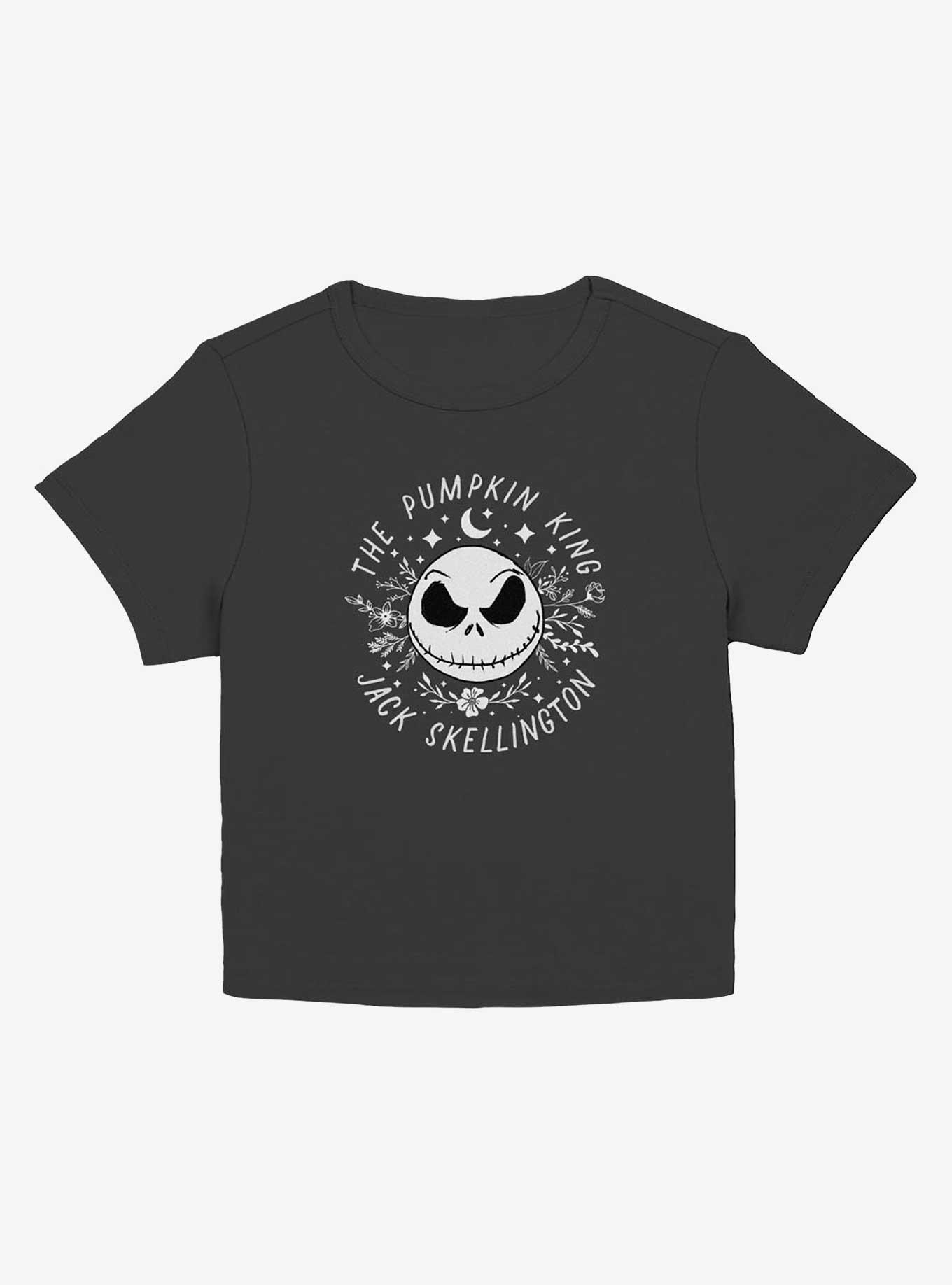 Disney The Nightmare Before Christmas Jack Floral Face Girls Baby T-Shirt