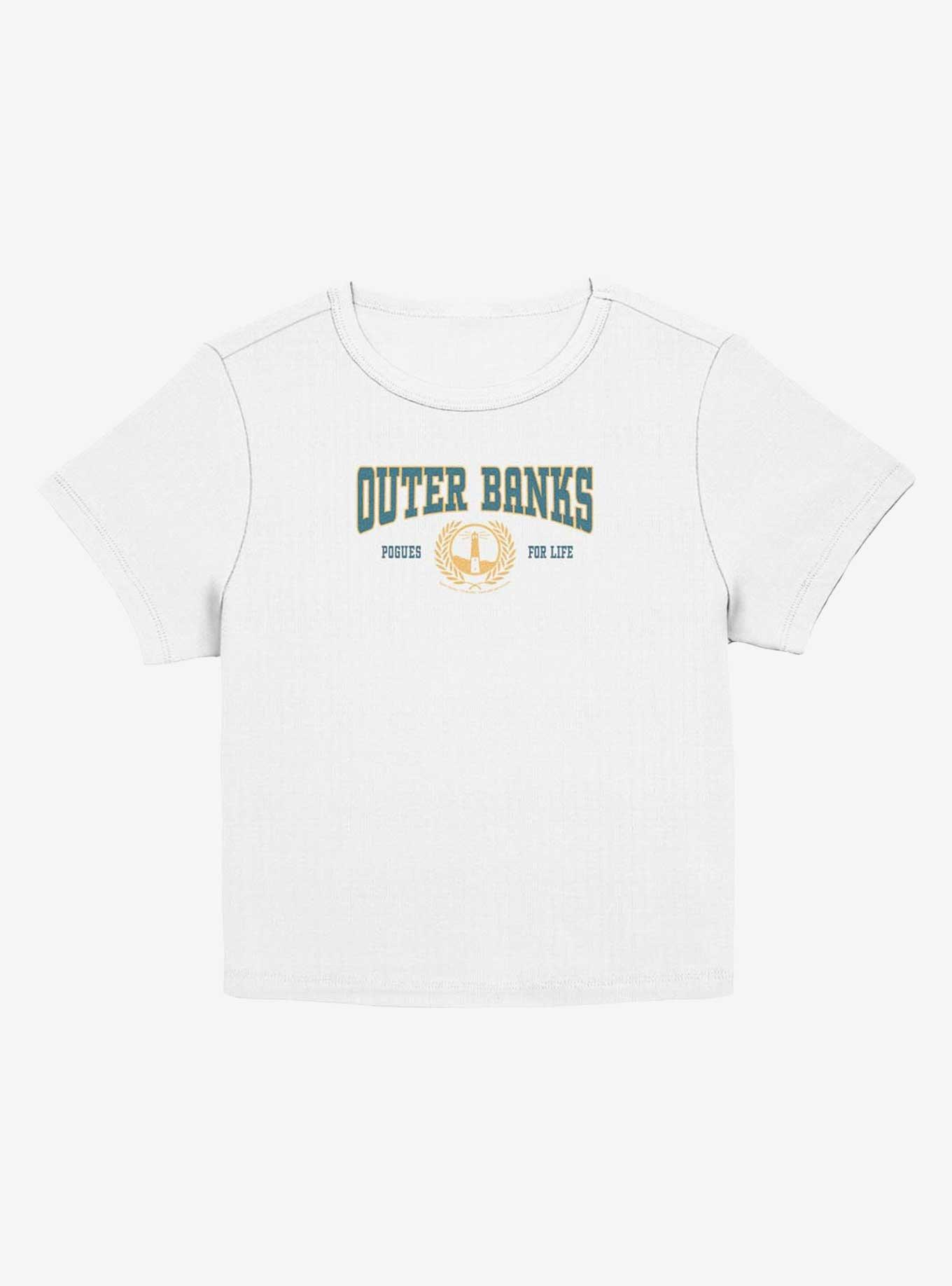 Outer Banks Collegiate Girls Baby T-Shirt, EGRET, hi-res