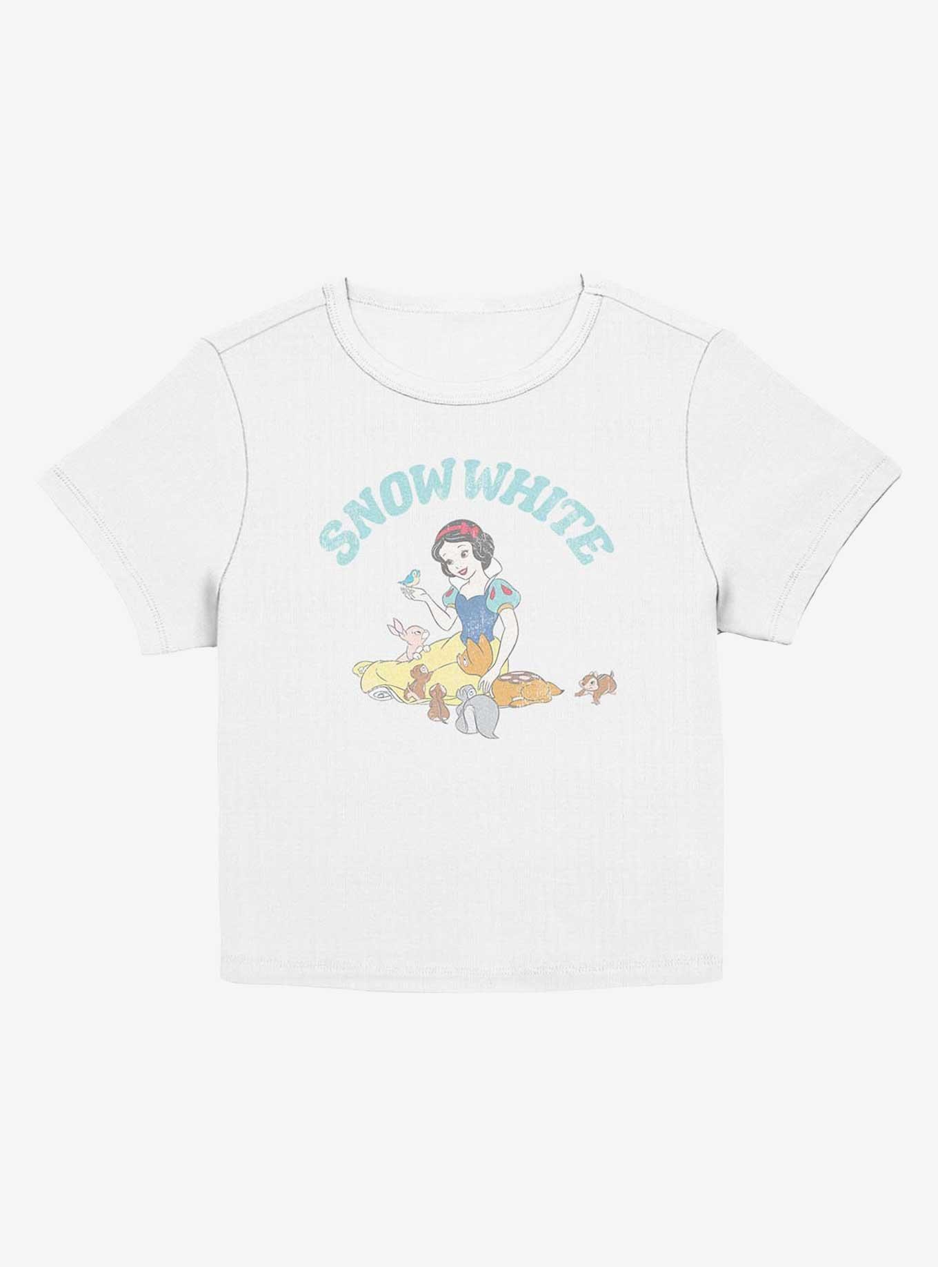 Disney Snow White and the Seven Dwarfs Woodland Animals Girls Baby T-Shirt, , hi-res