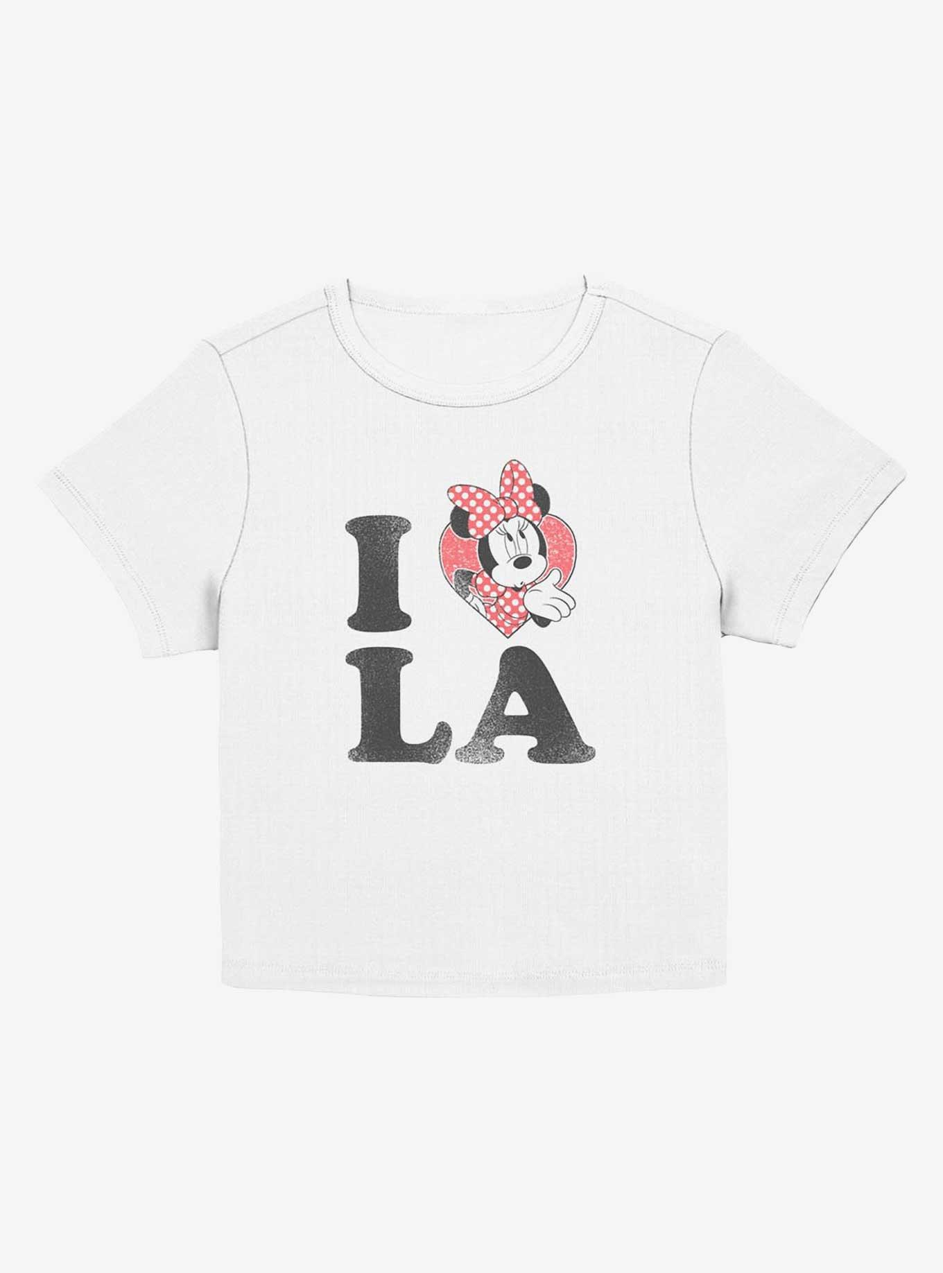 Disney Minnie Mouse I Love LA Girls Baby T-Shirt, EGRET, hi-res