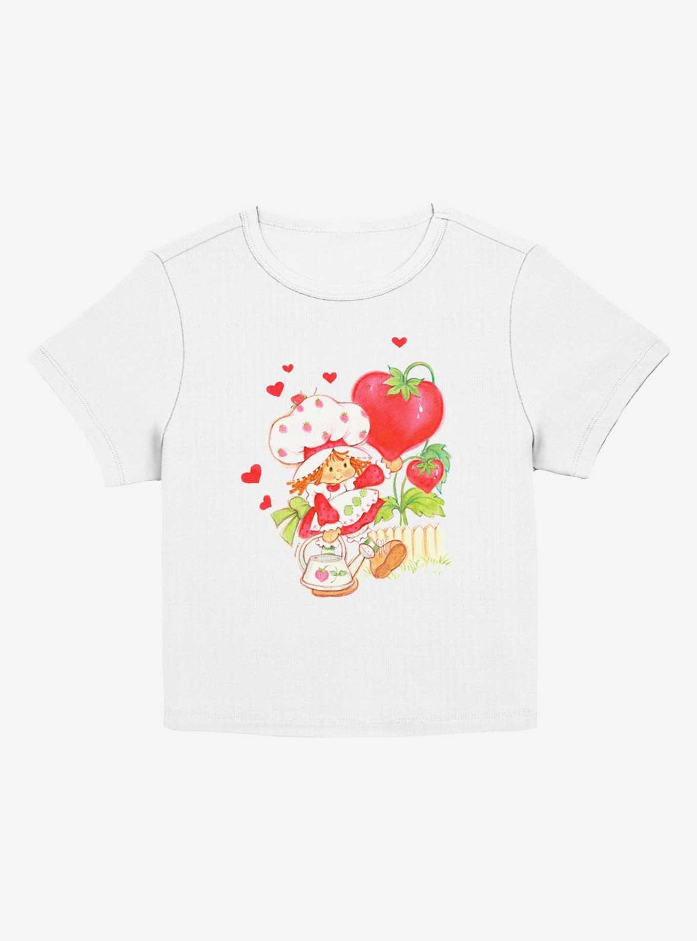 Strawberry Shortcake Strawberries And Hearts Girls Baby T-Shirt, , hi-res