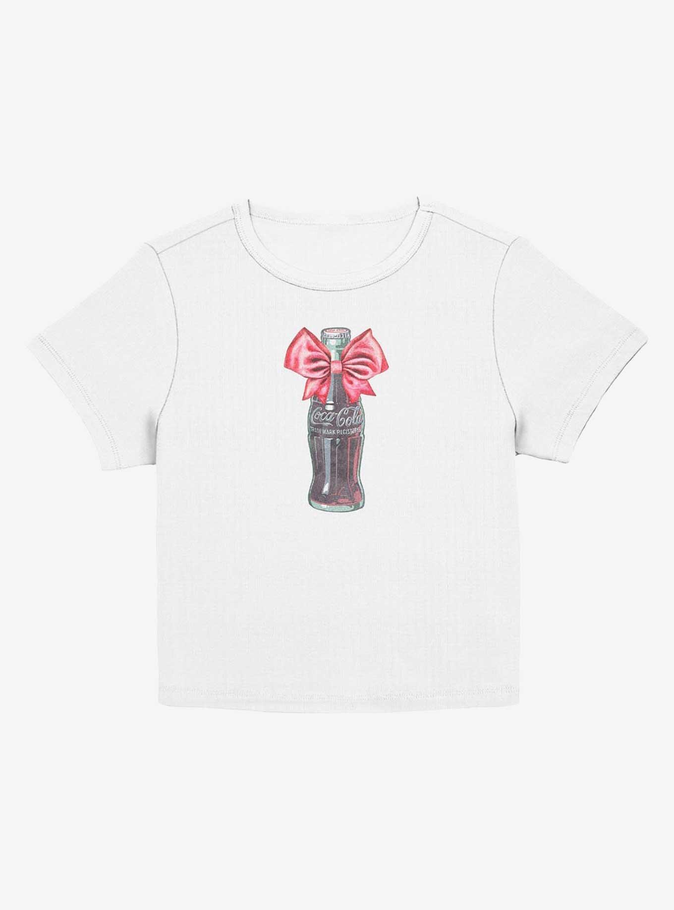 Coca-Cola Classic Bow Girls Baby T-Shirt, , hi-res