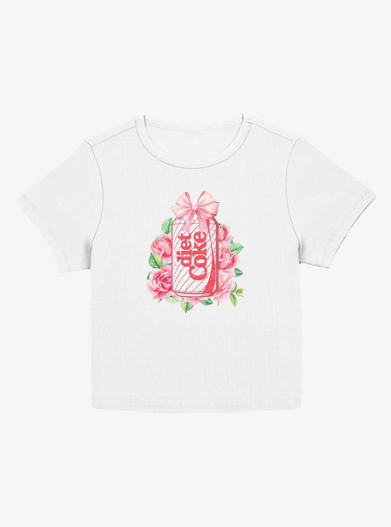 Coca-Cola Diet Coke And Roses Girls Baby T-Shirt, , hi-res
