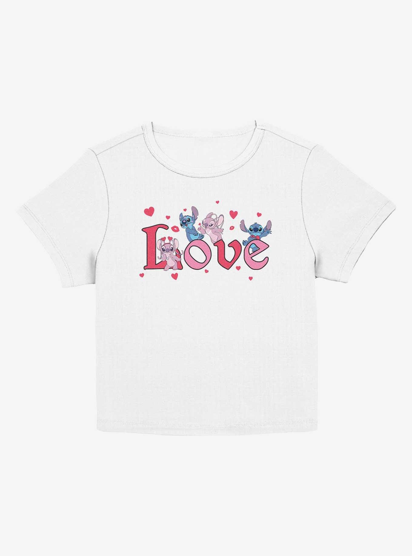 Disney Lilo & Stitch Angel Love Girls Baby T-Shirt, EGRET, hi-res