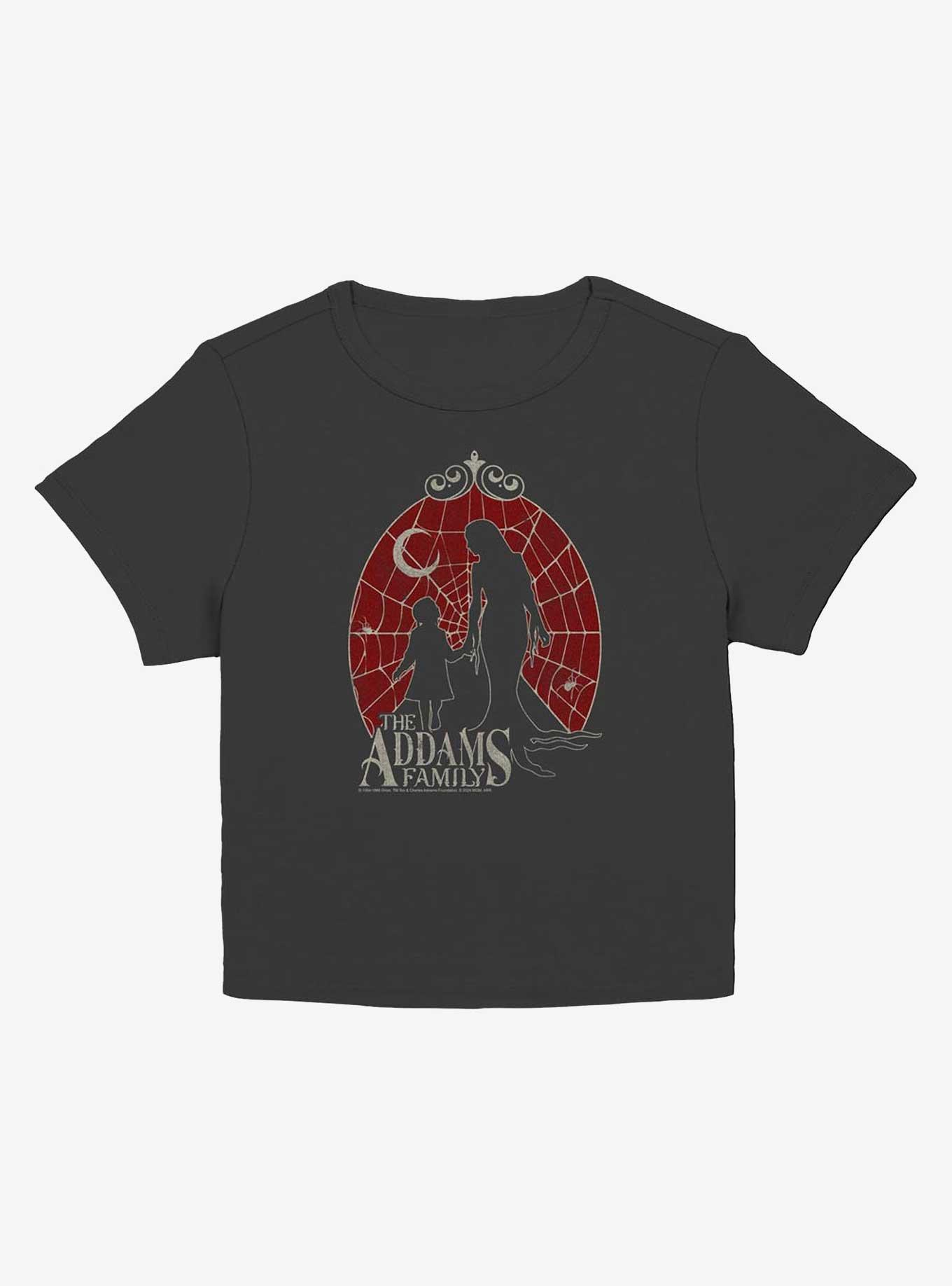 The Addams Family Morticia And Wednesday Girls Baby T-Shirt, , hi-res