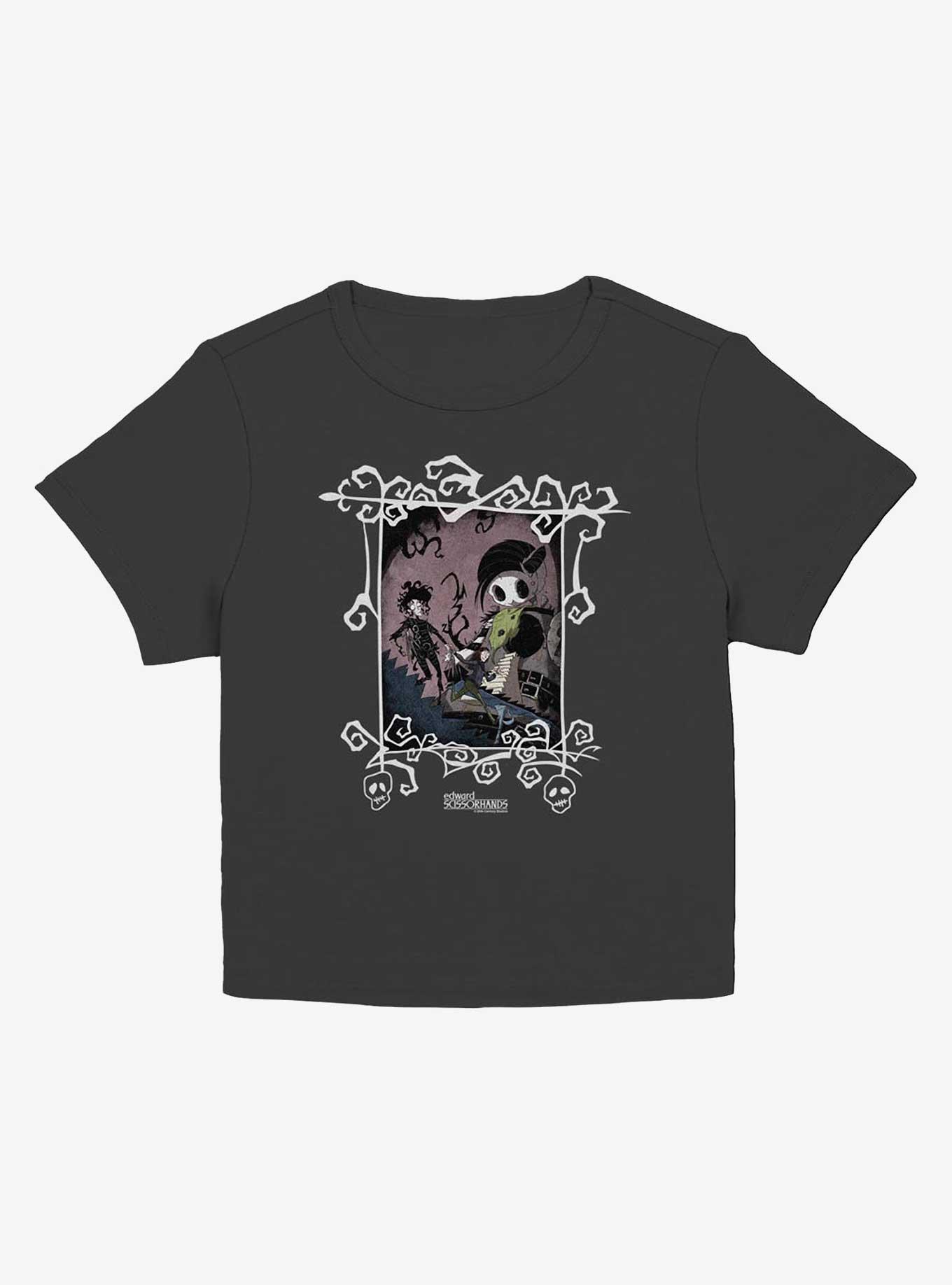 Edward Scissorhands Comic Frame Girls Baby T-Shirt, , hi-res