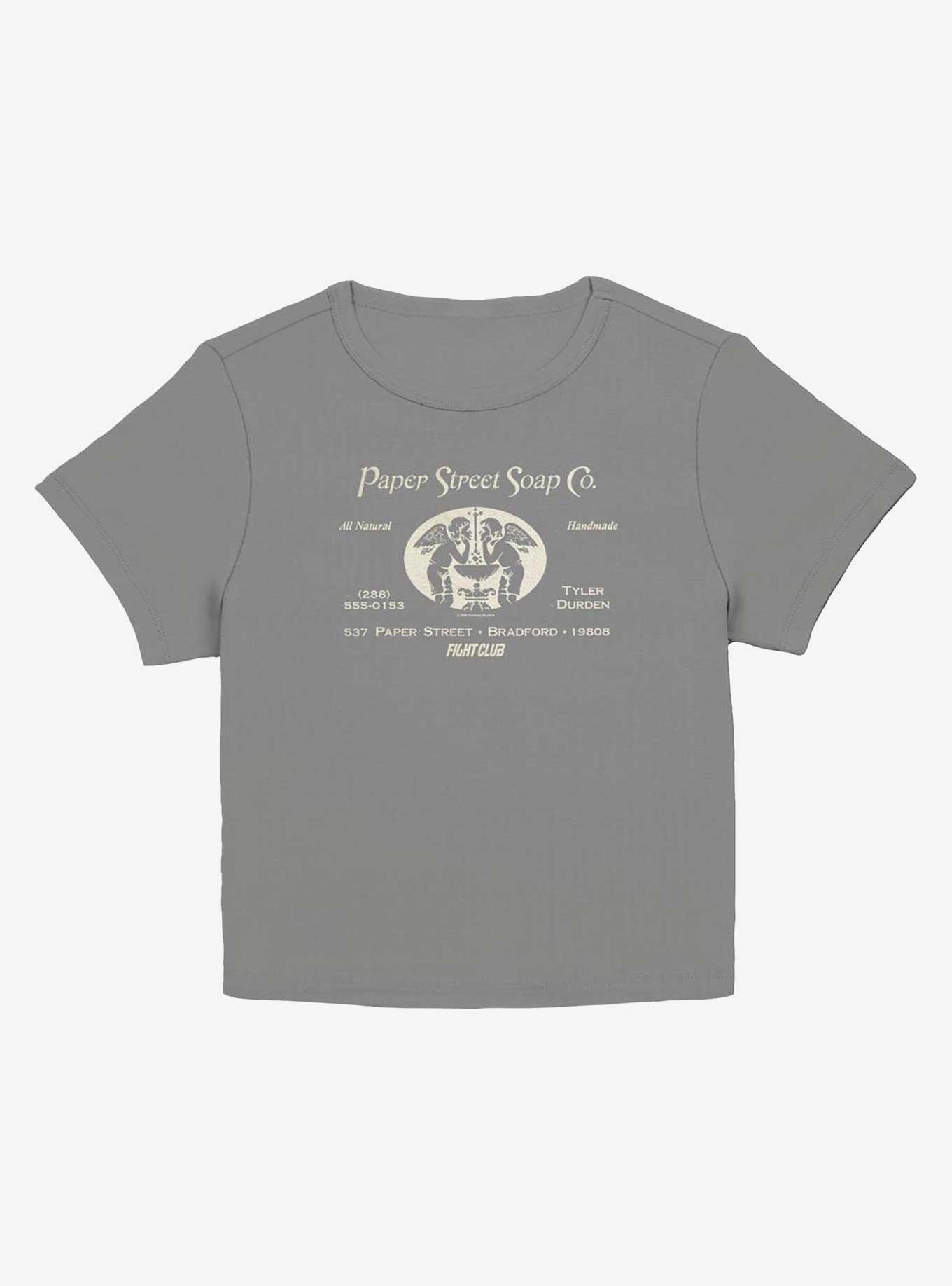 Fight Club Paper Street Girls Baby T-Shirt, CHARCOAL, hi-res
