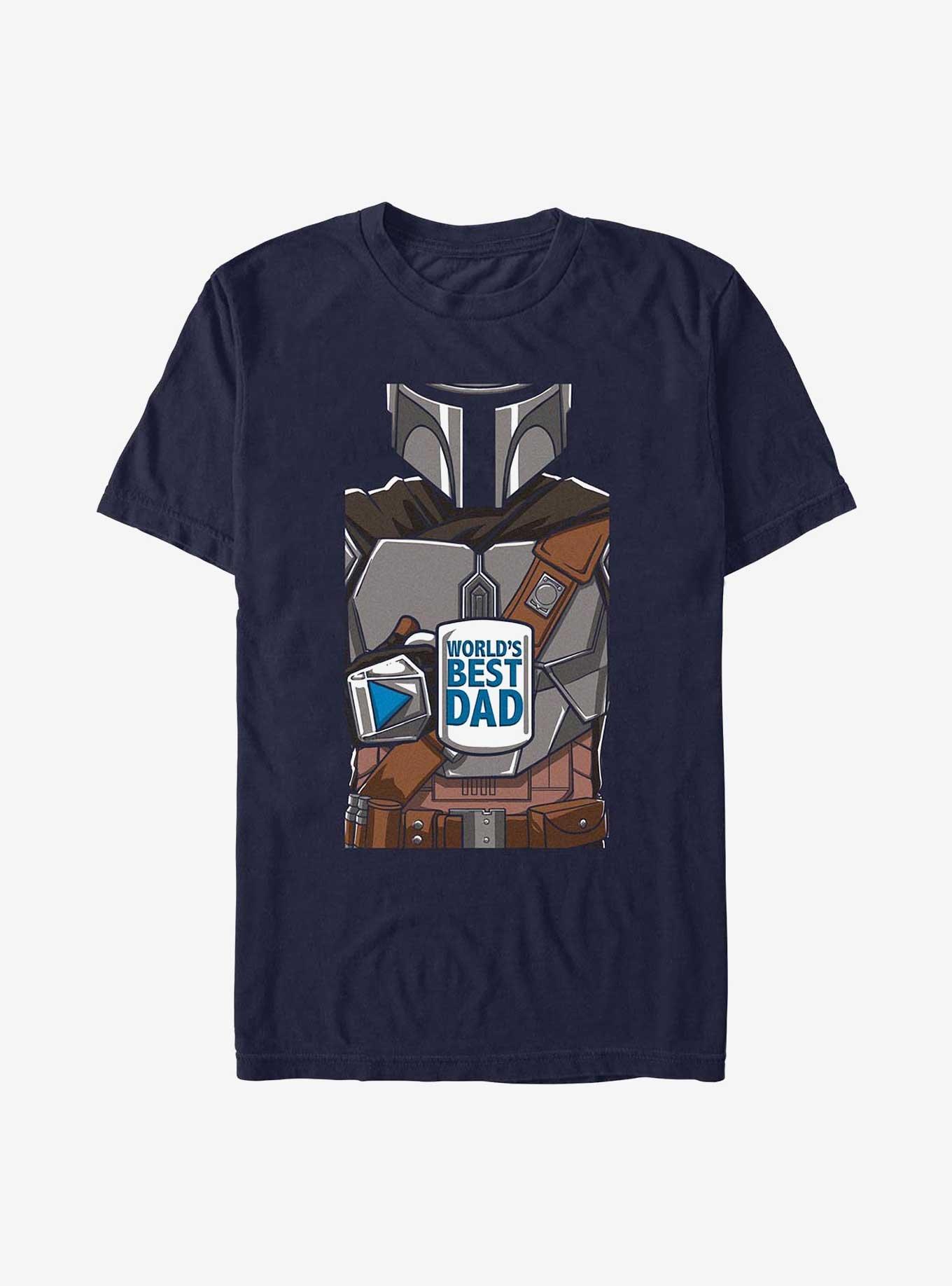 Star Wars The Mandalorian Dadalorian Best Dad Mug T-Shirt, , hi-res