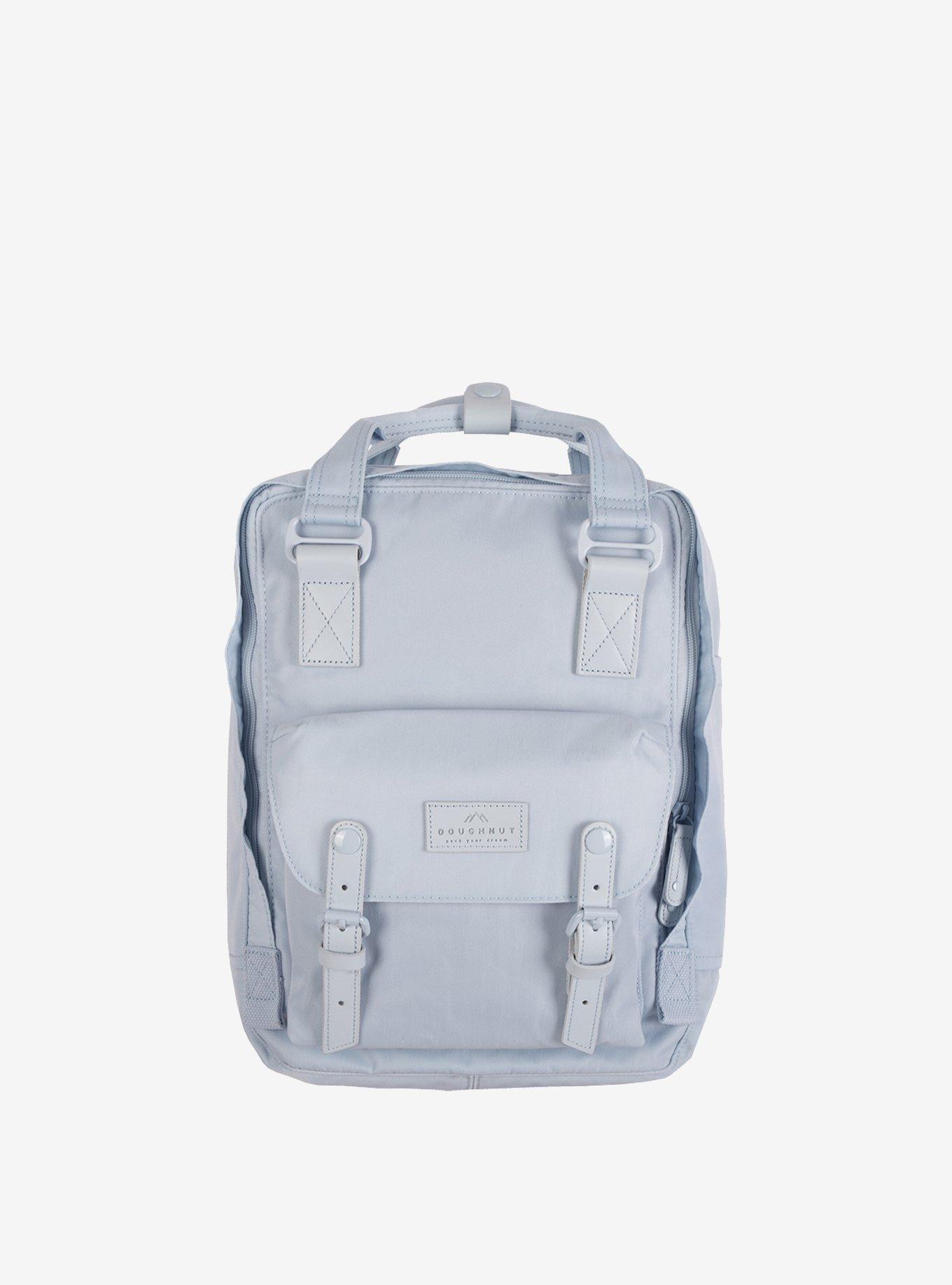 Doughnut Macaroon Pastel Series Blue Lotus Backpack,Specials : American Fashion Style Bags On Sale