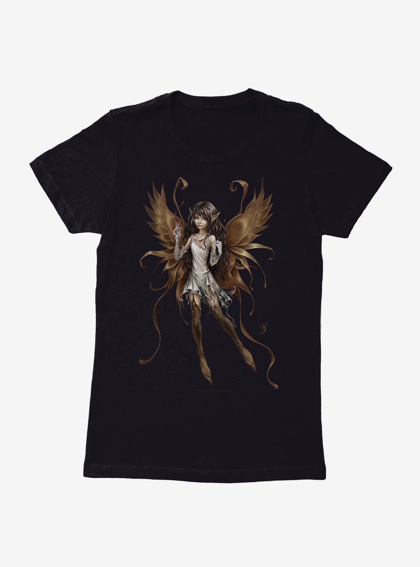 Fairies By Trick Pixie Fairy Womens T-Shirt, BLACK, hi-res