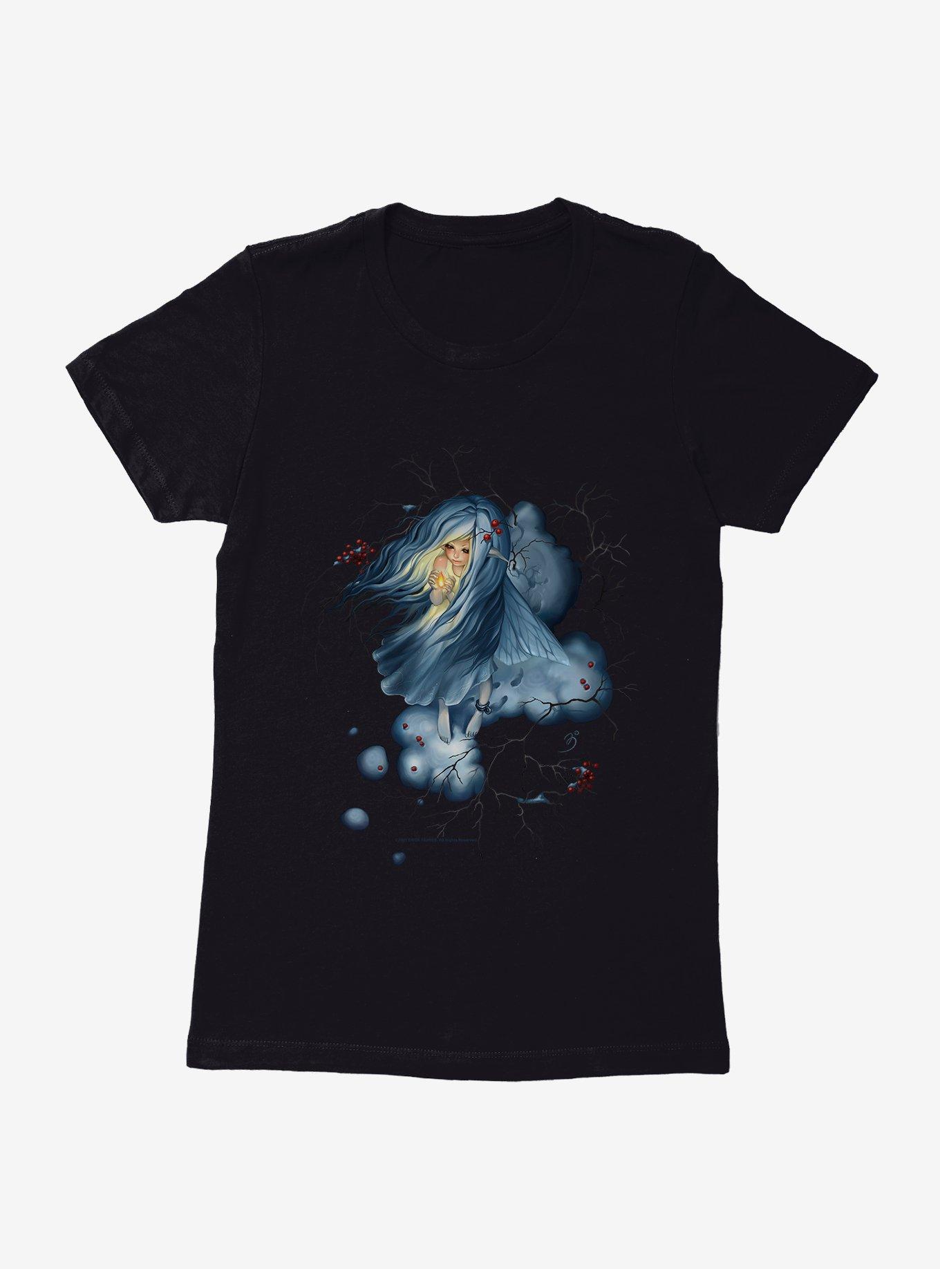 Fairies By Trick Cloud Fairy Womens T-Shirt, BLACK, hi-res