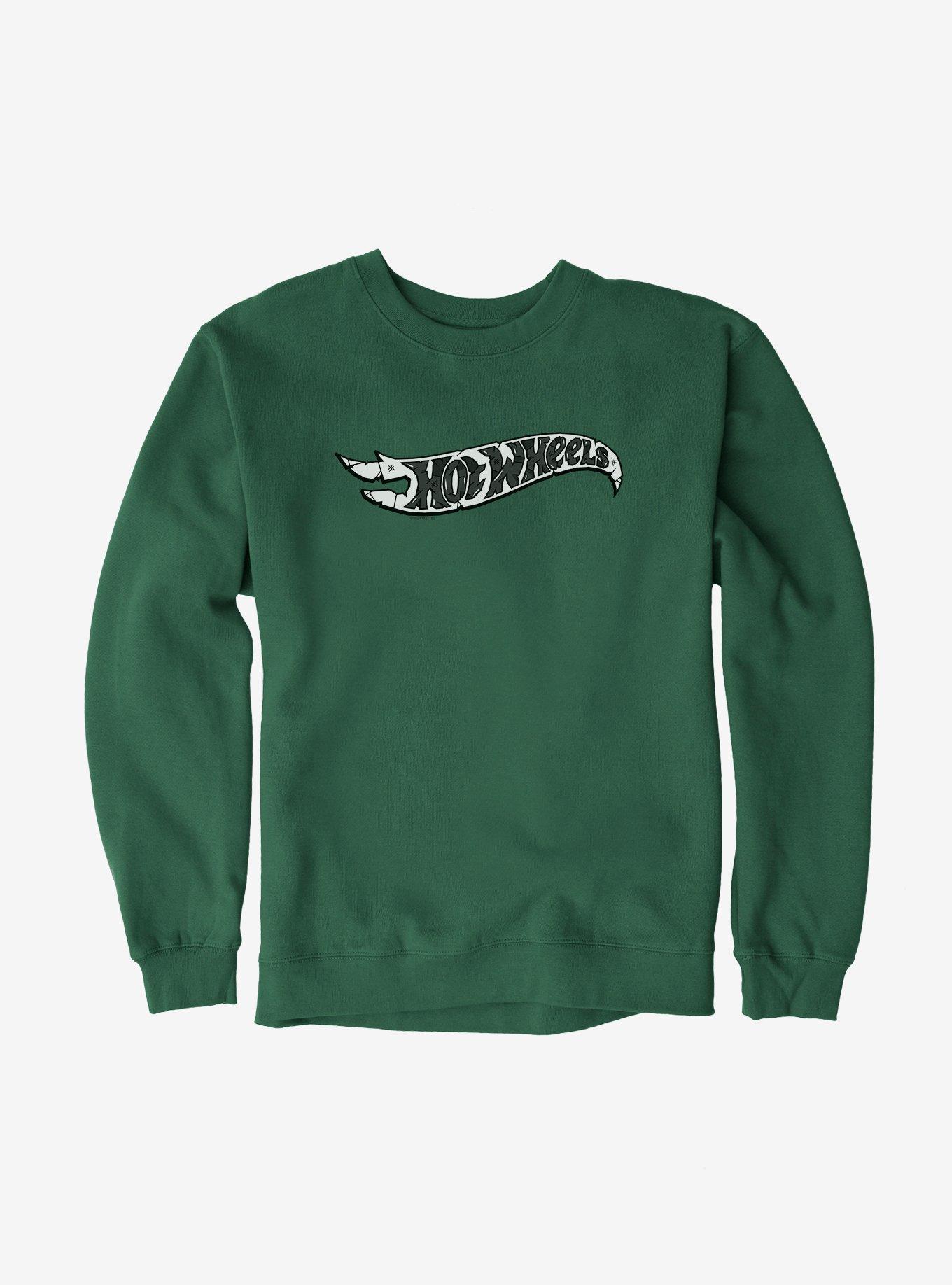 Hot Wheels Tattered Logo Sweatshirt, , hi-res