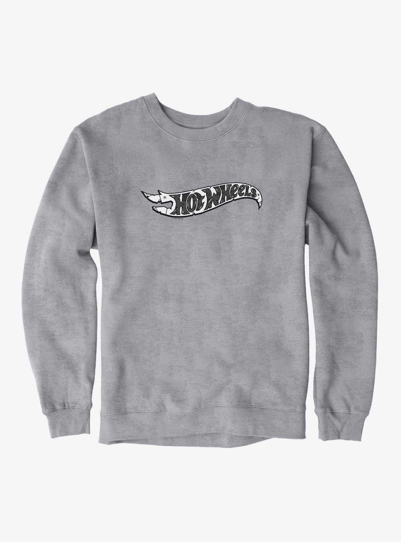 Hot Wheels Tattered Logo Sweatshirt, , hi-res