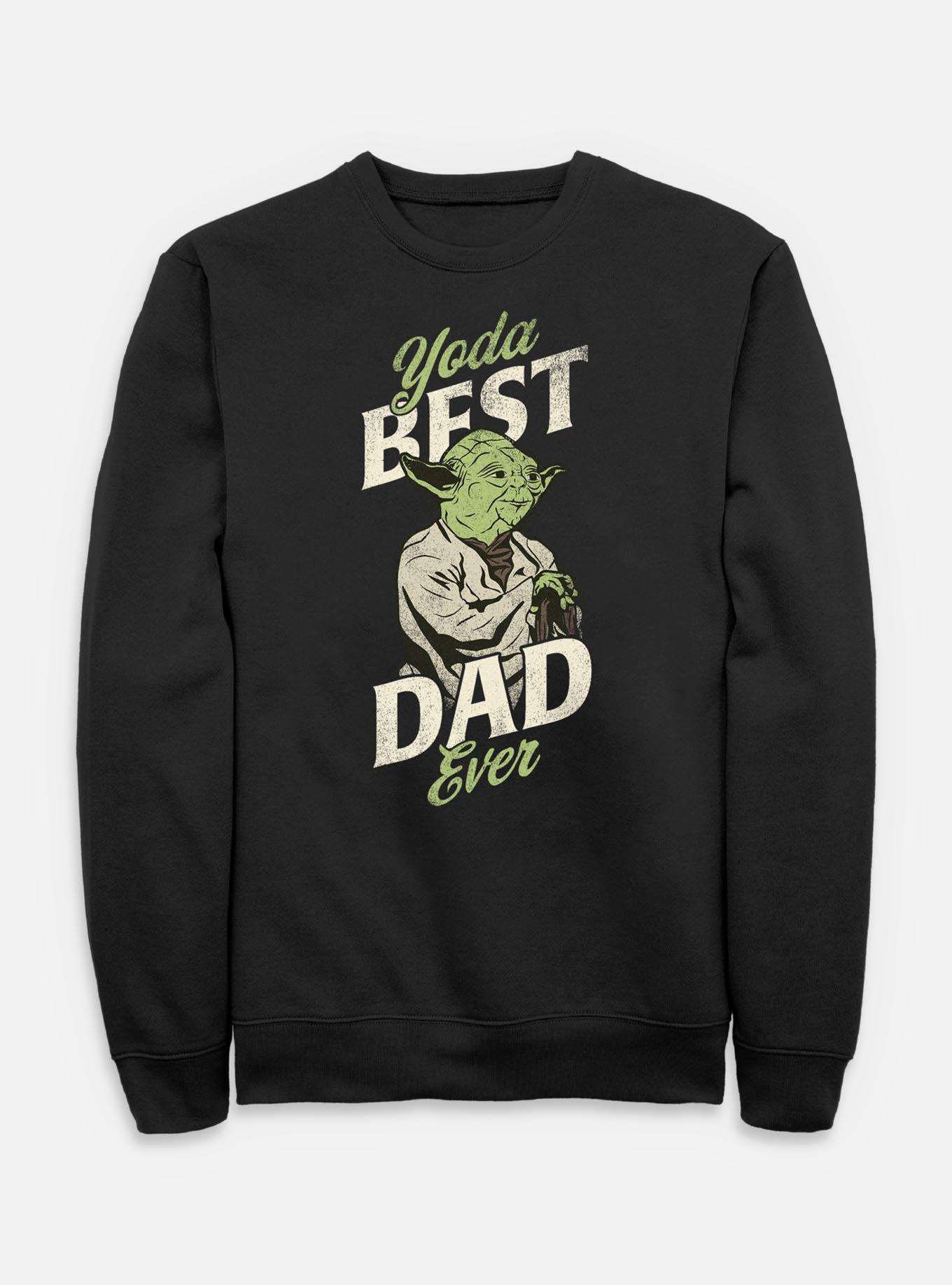 Star Wars Yoda Best Dad Ever Sweatshirt, , hi-res