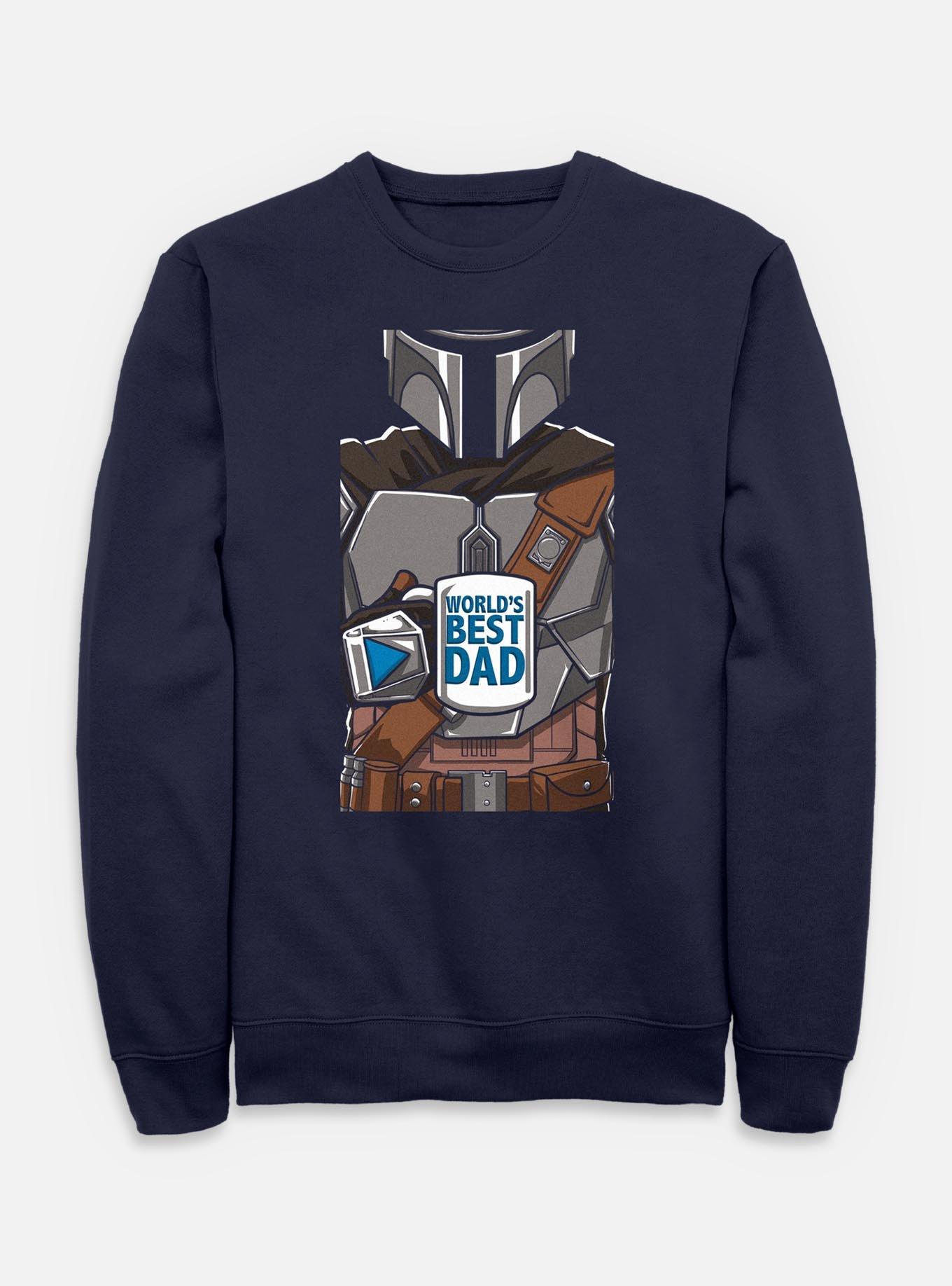 Star Wars The Mandalorian World's Best Dad Boba Fett Sweatshirt, , hi-res