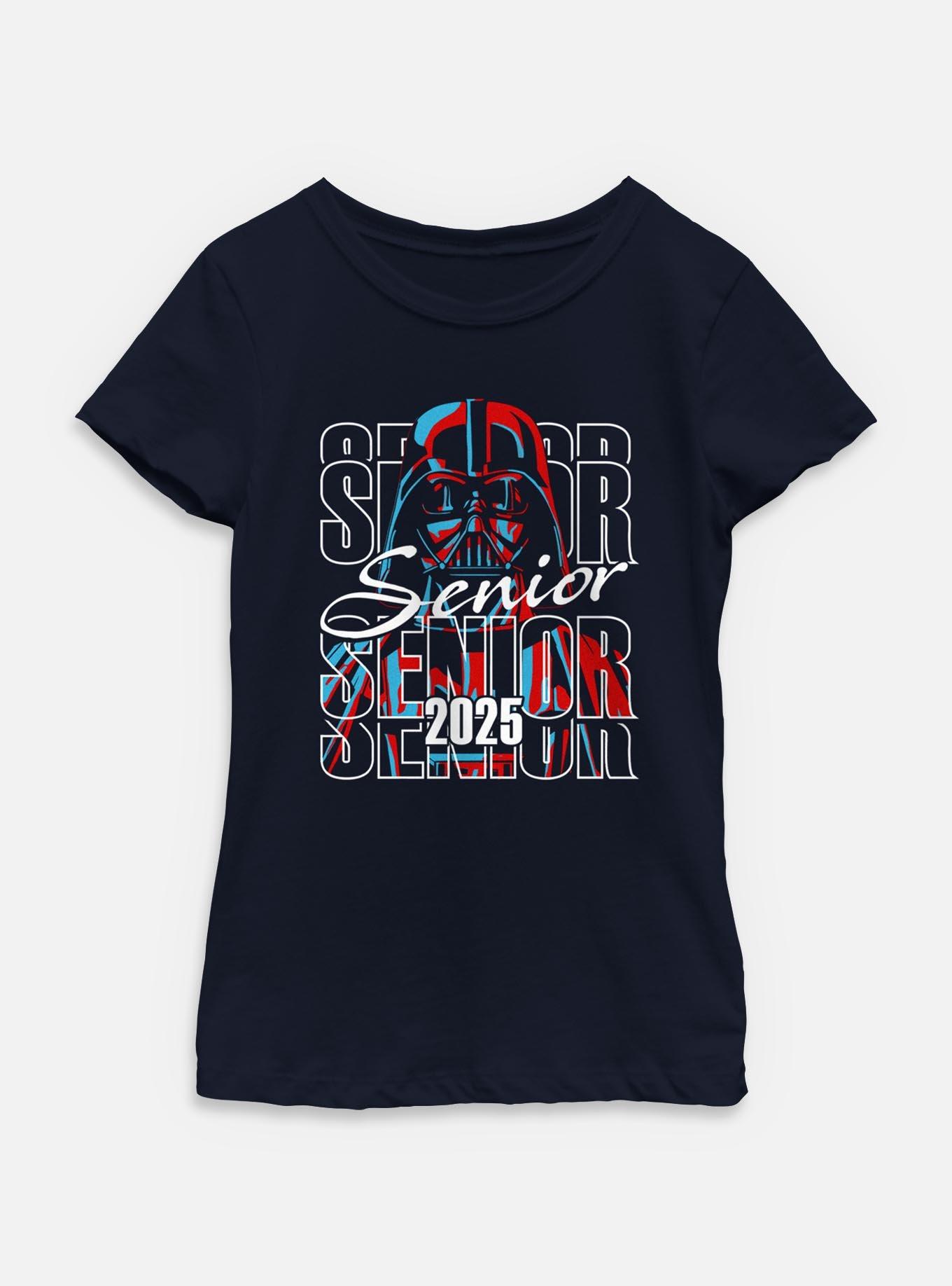 Star Wars Senior 2025 Grad Darth Vader Youth Girls T-Shirt, , hi-res