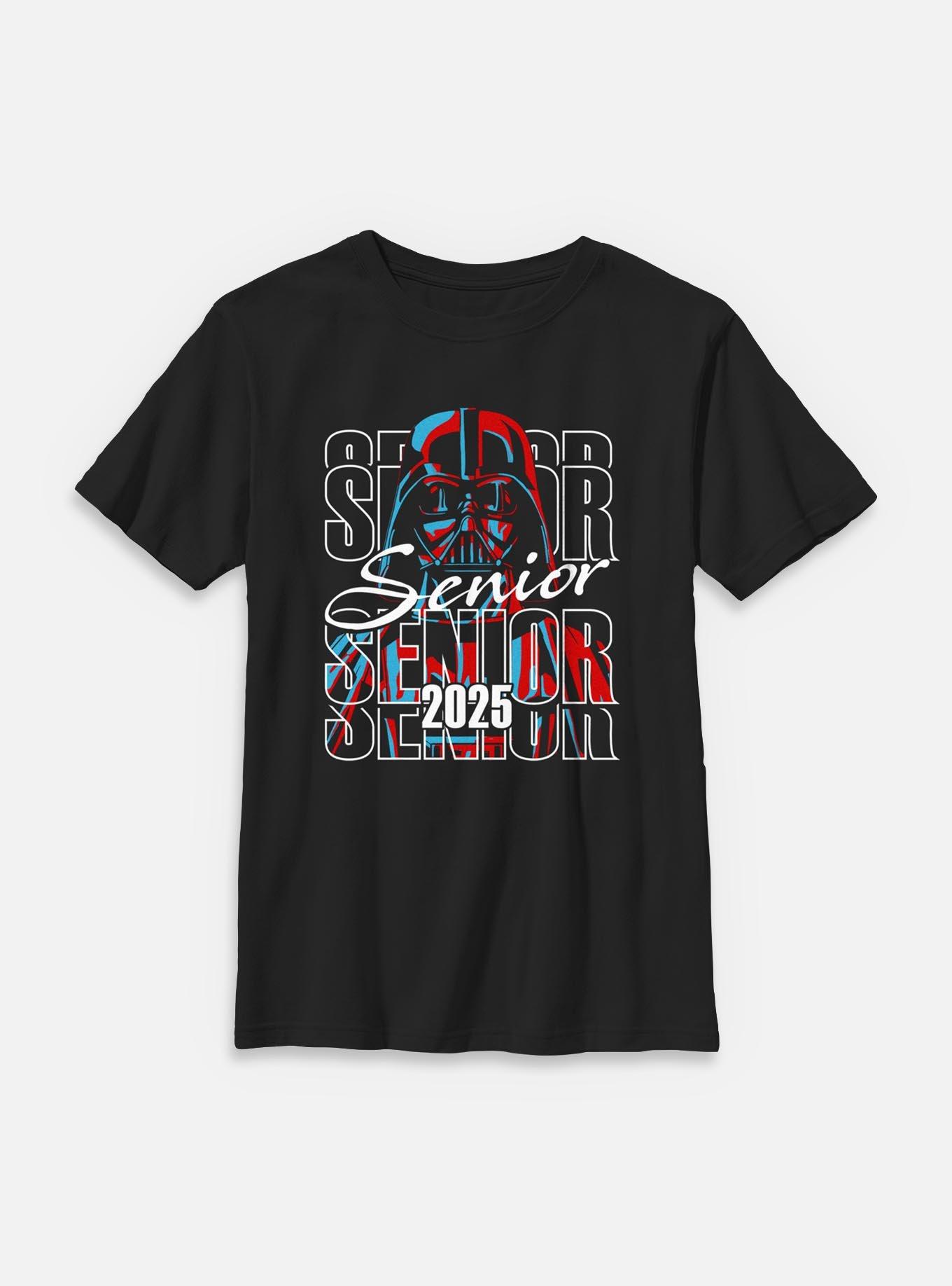 Star Wars Senior 2025 Grad Darth Vader Youth T-Shirt, , hi-res