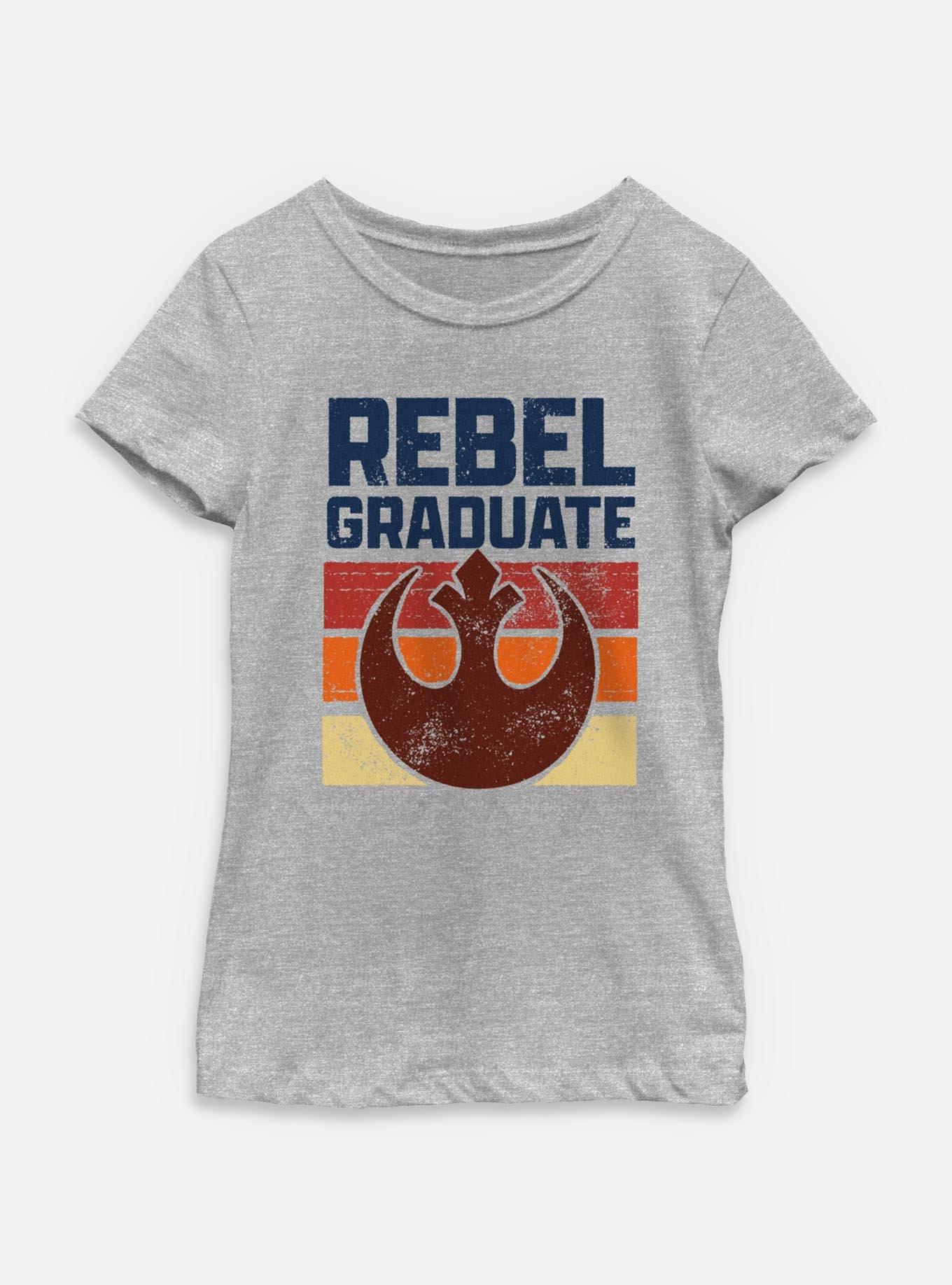 Star Wars Rebel Graduate Youth Girls T-Shirt, , hi-res