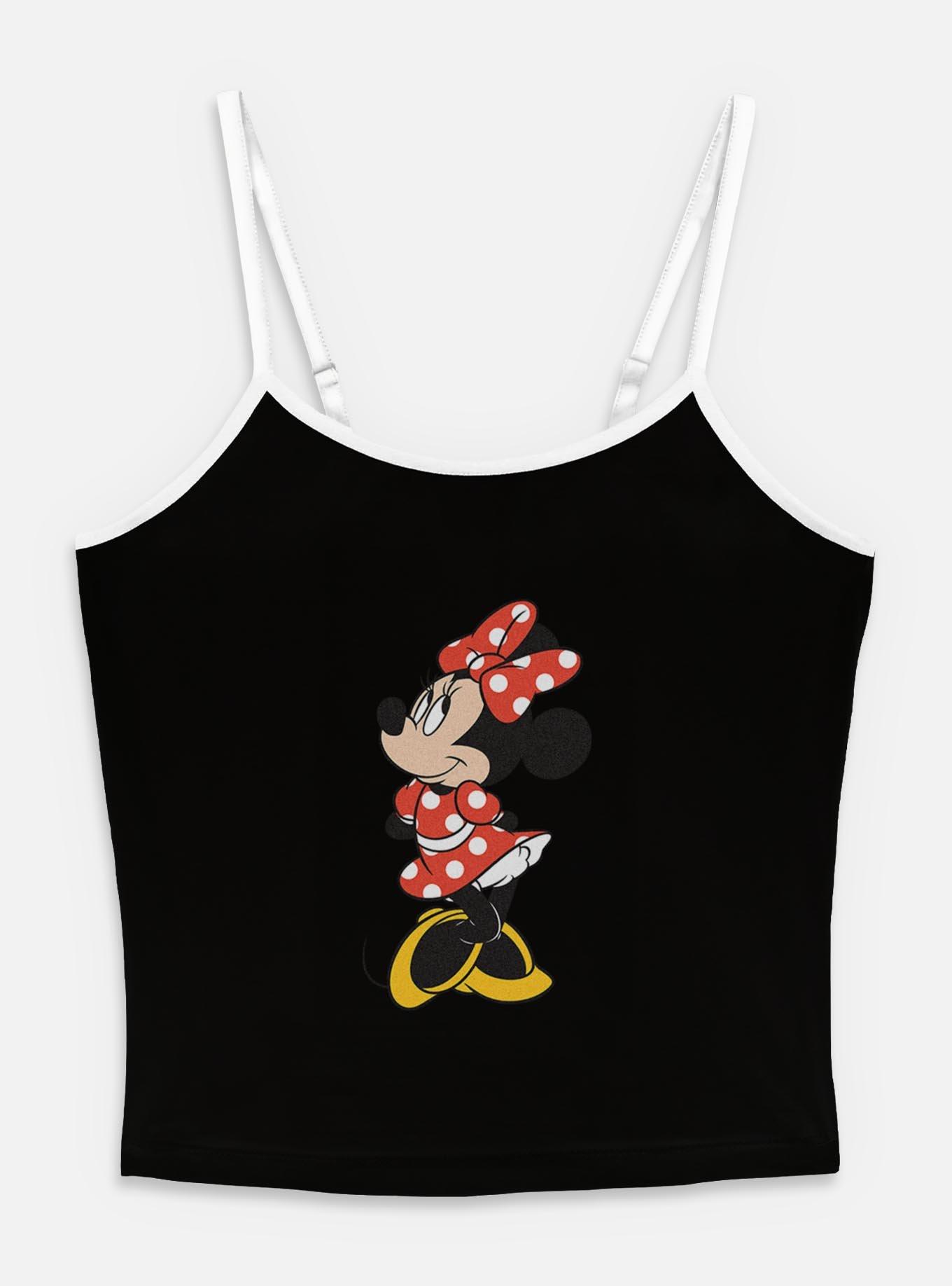 Disney Minnie Mouse Traditional Minnie Womens Cami, BLACK, hi-res