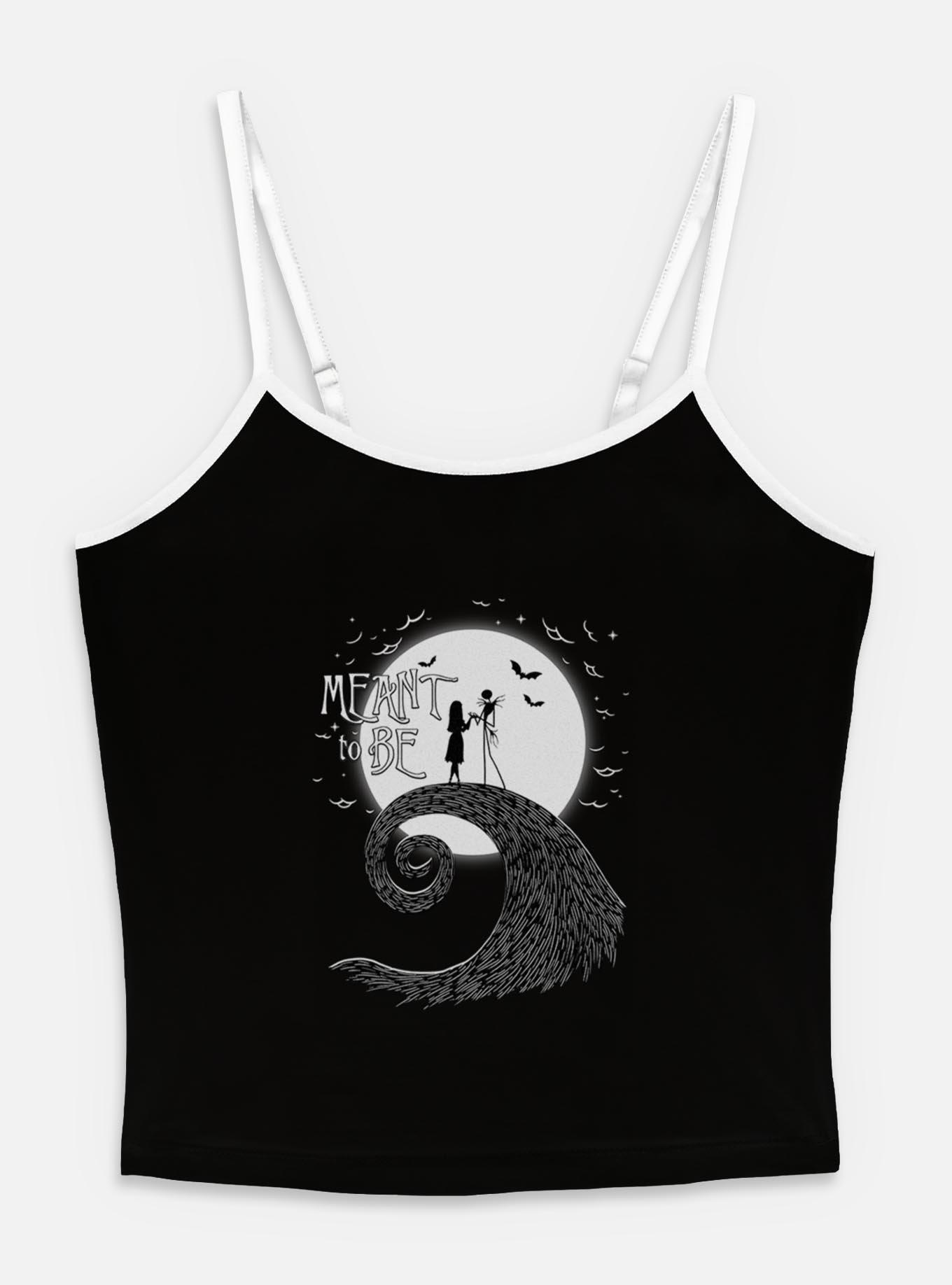 The Nightmare Before Christmas Meant To Be Womens Cami, BLACK, hi-res