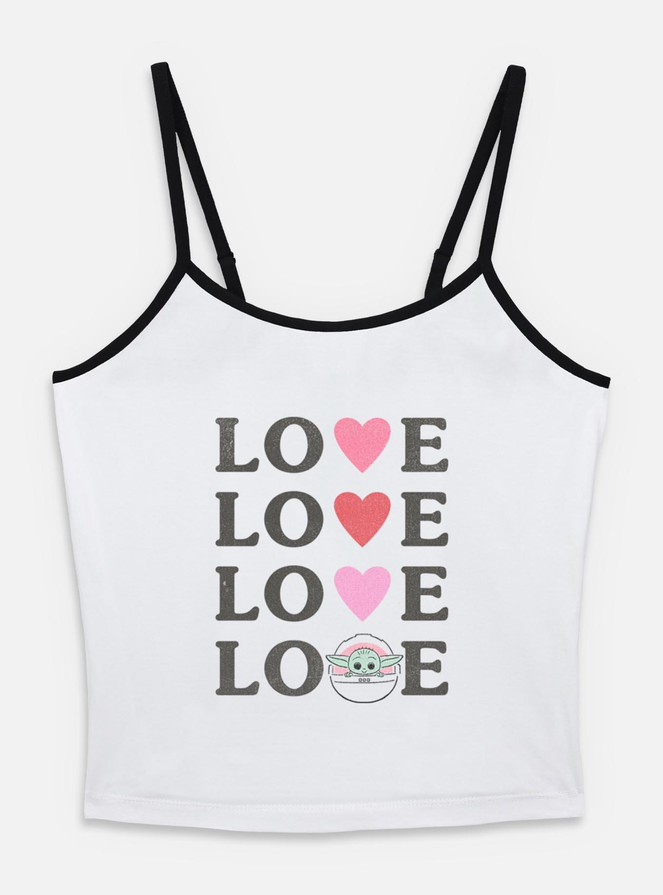Star Wars The Mandalorian Love Child Womens Cami, WHITE, hi-res