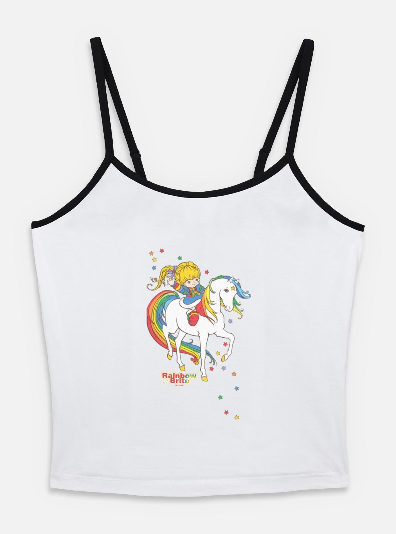 Rainbow Brite And Starlite Womens Cami, WHITE, hi-res