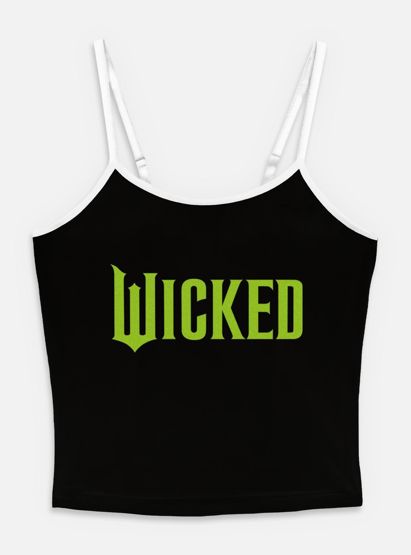 Wicked Logo Womens Cami, BLACK, hi-res