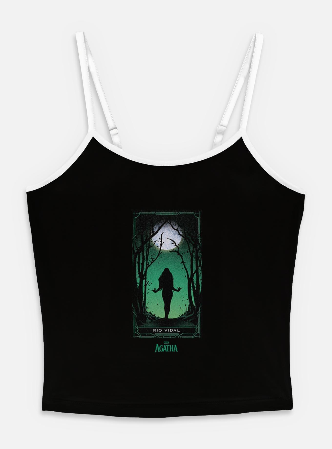 Marvel Agatha Rio Vidal Tarot Womens Cami, BLACK, hi-res