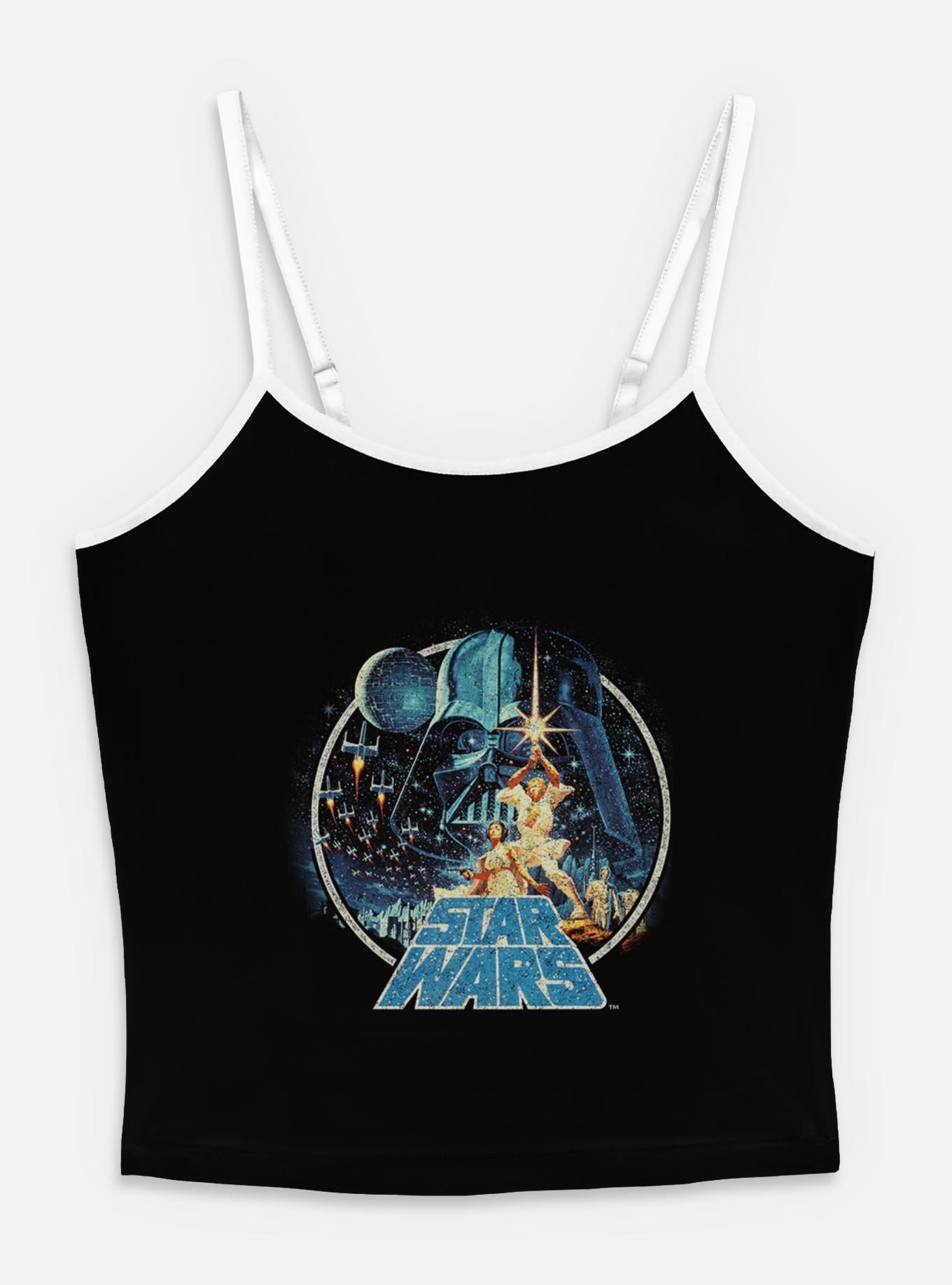 Star Wars Vintage Victory Womens Cami, BLACK, hi-res