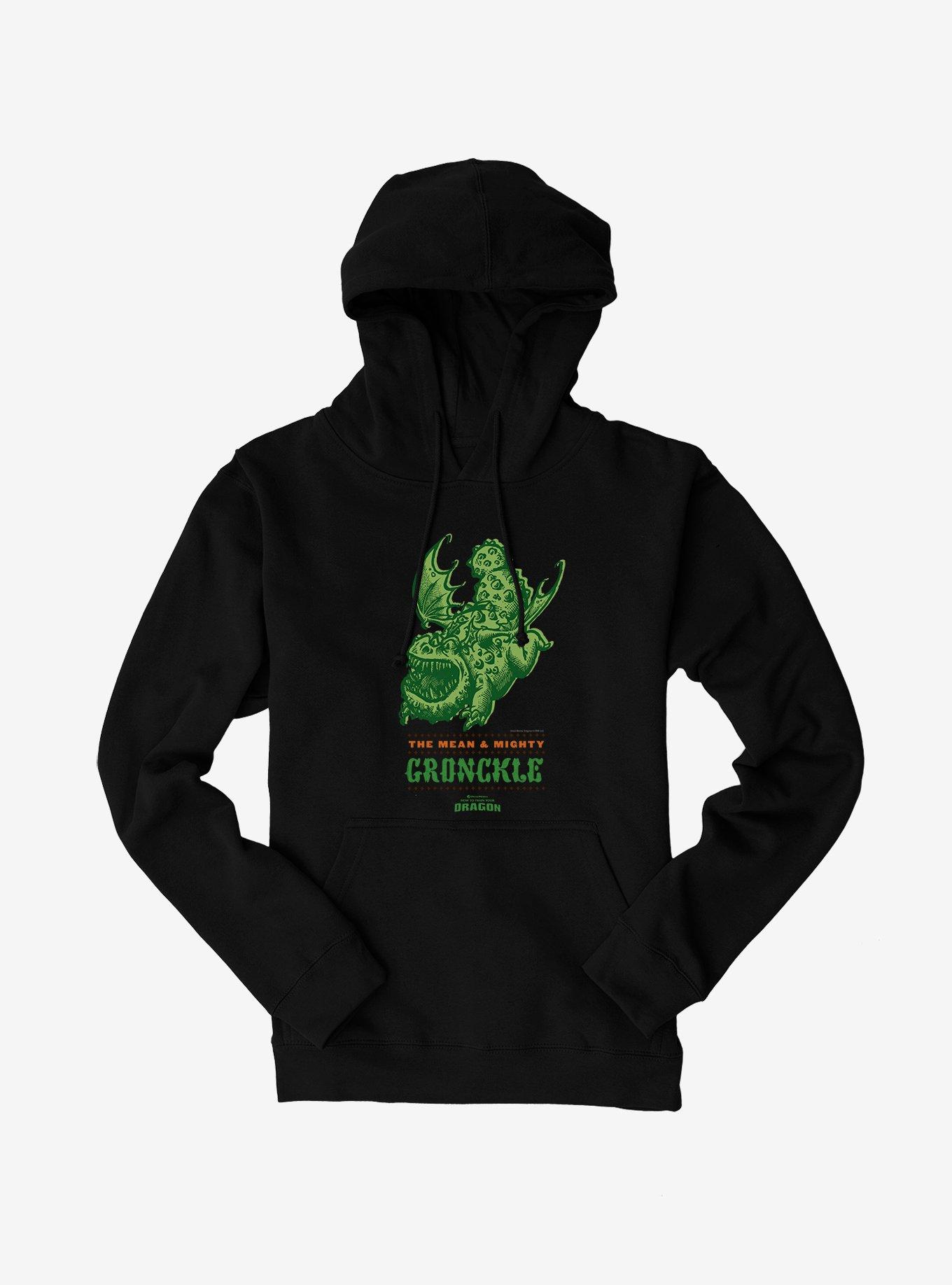 How To Train Your Dragon Mean & Mighty Gronckle Hoodie, , hi-res