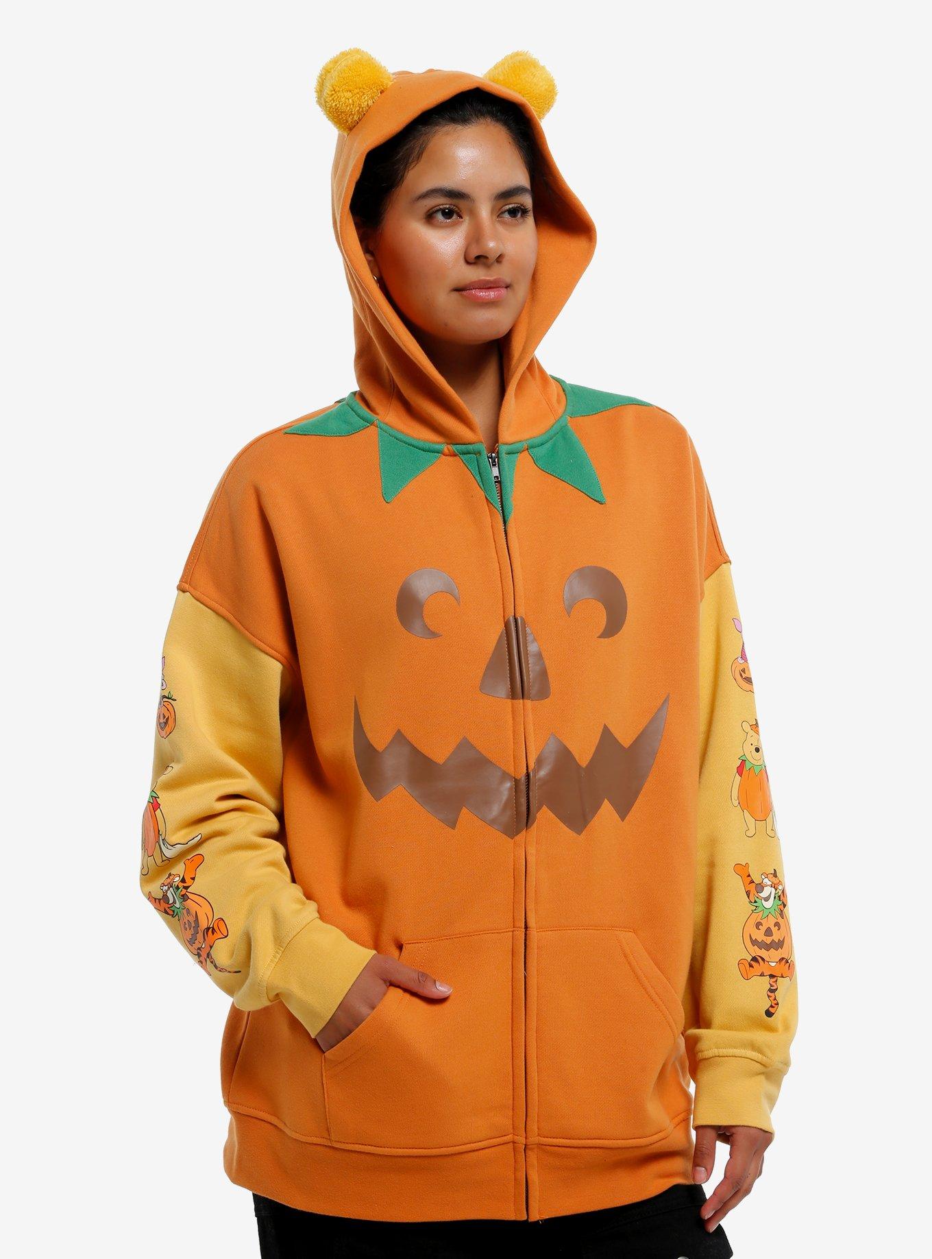 Disney Winnie The Pooh Pumpkin Costume Girls Hoodie, , hi-res
