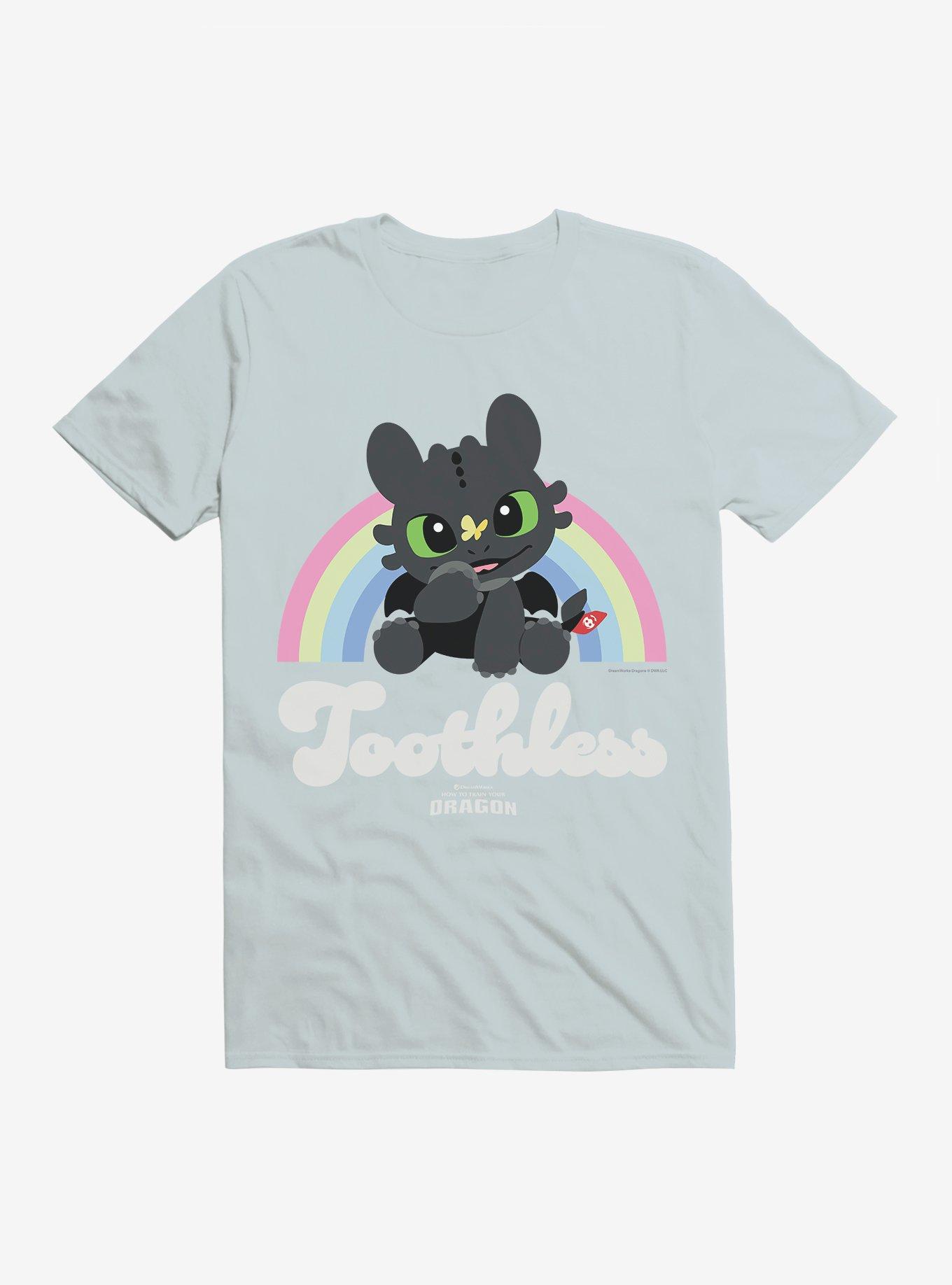 How To Train Your Dragon Toothless Rainbow T-Shirt, , hi-res