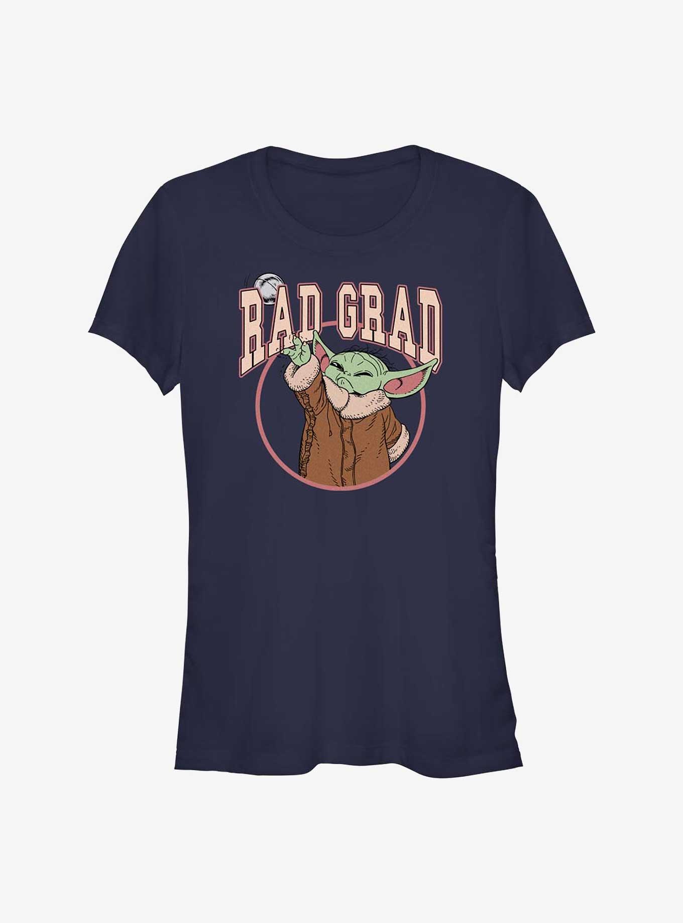 Star Wars The Mandalorian Grogu Rad Grad Girls T-Shirt