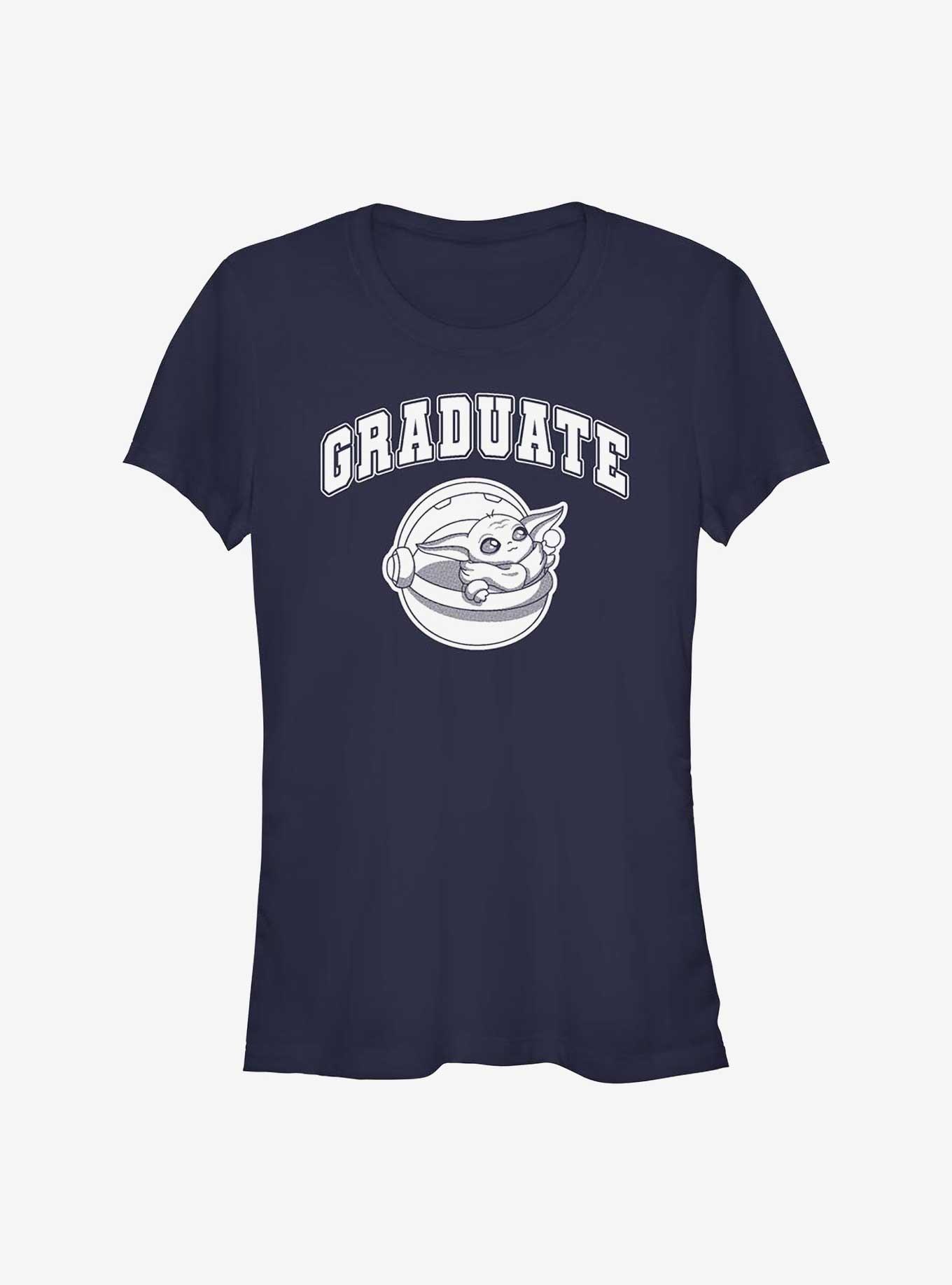 Star Wars The Mandalorian Graduate Grogu Girls T-Shirt
