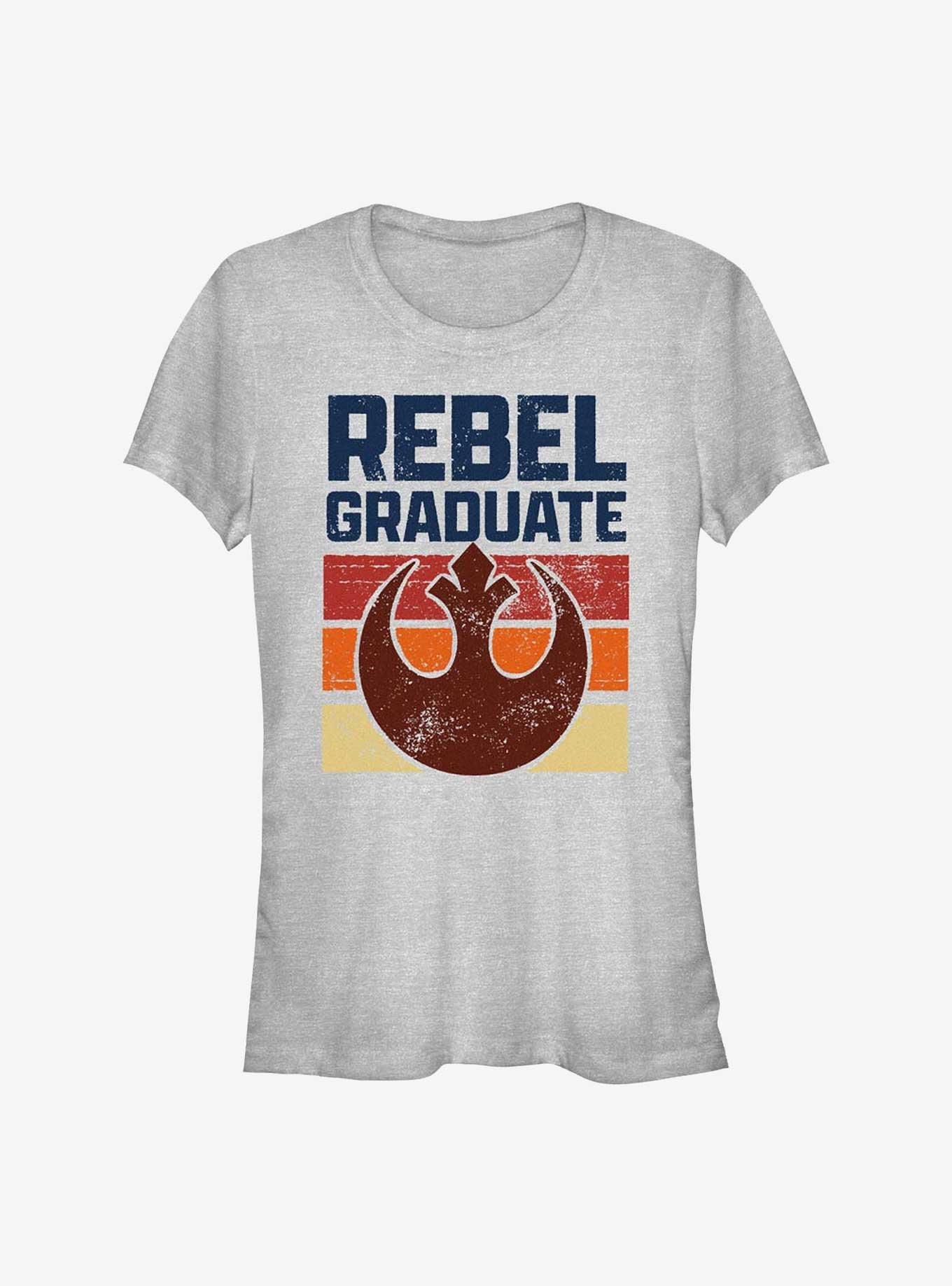 Star Wars Rebel Grad Girls T-Shirt, ATH HTR, hi-res