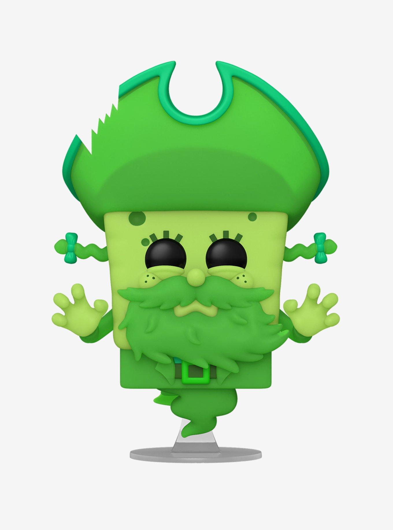 Funko The SpongeBob Movie: Search For SquarePants Pop! Movies SpongeBob As The Flying Dutchman Glow-In-The-Dark Vinyl Figure, , hi-res