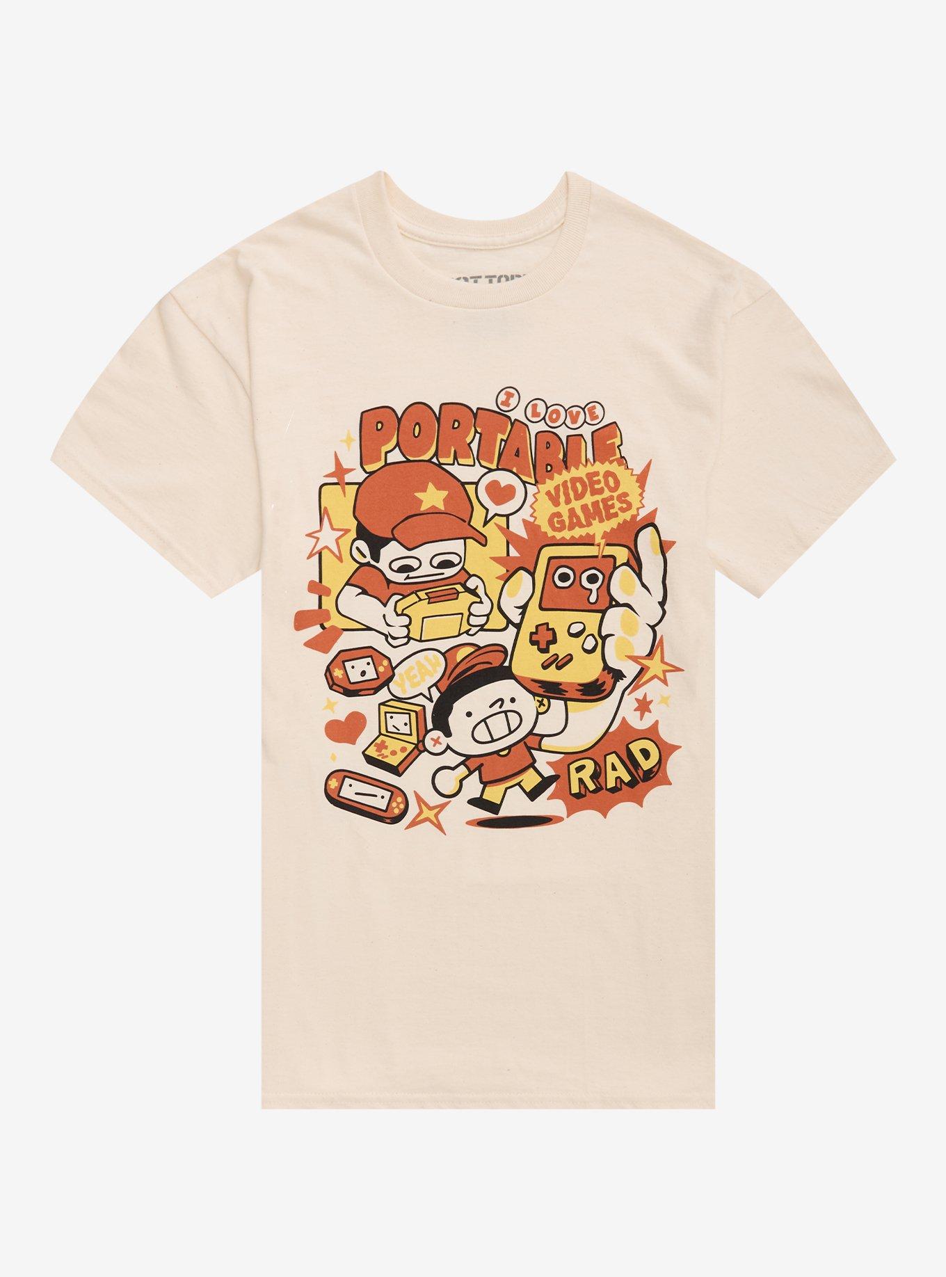 Portable Games Love T-Shirt By Ilustrata, , hi-res